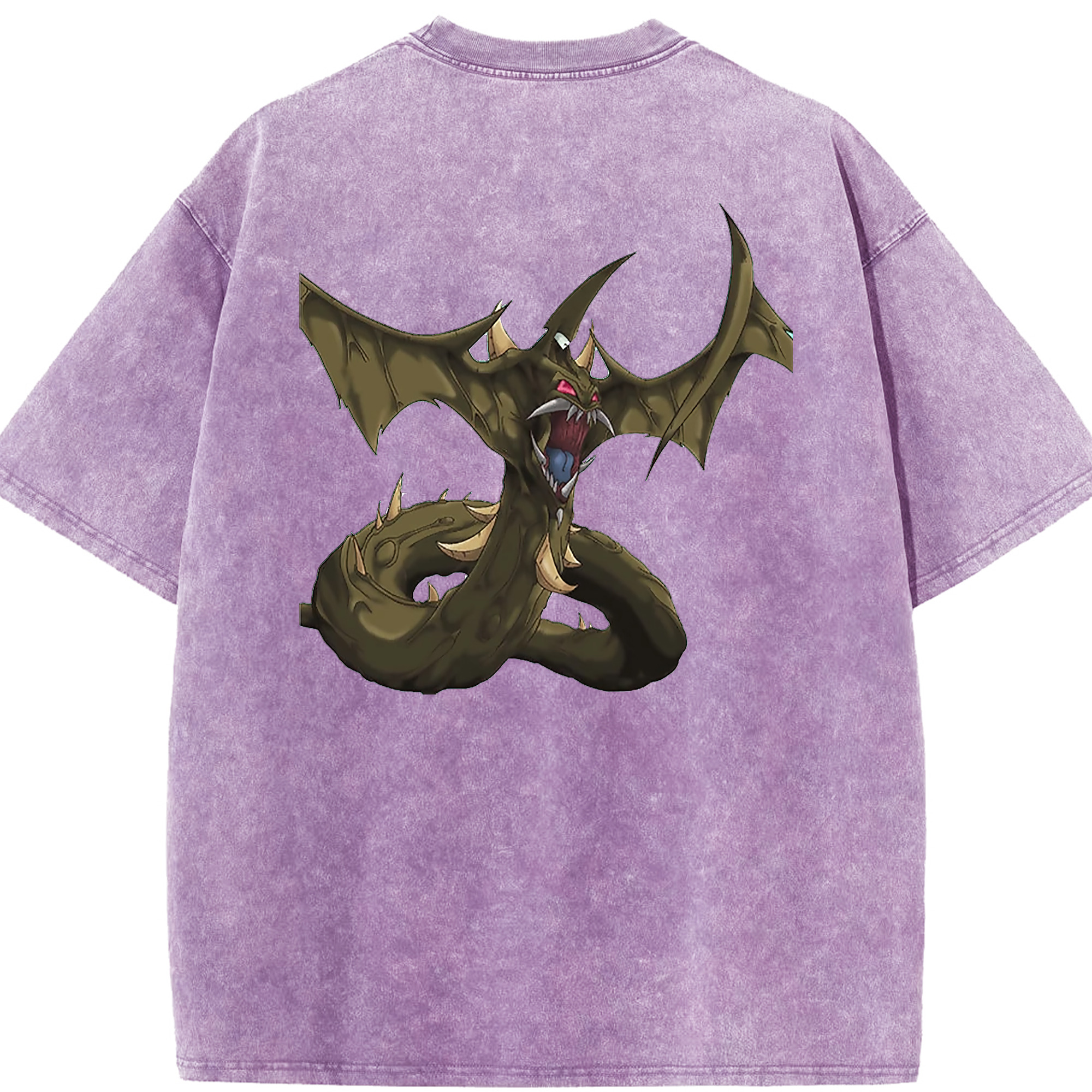 （画像用） 遊☆戯☆王 Yu-Gi-Oh! 綿100% ヴィンテージ風 半袖Tシャツ（背面プリント）