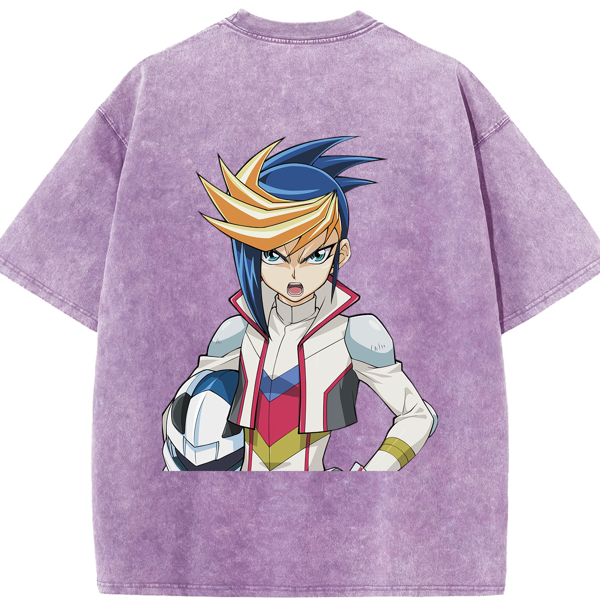 （画像用） 遊☆戯☆王 Yu-Gi-Oh! 綿100% ヴィンテージ風 半袖Tシャツ（背面プリント）
