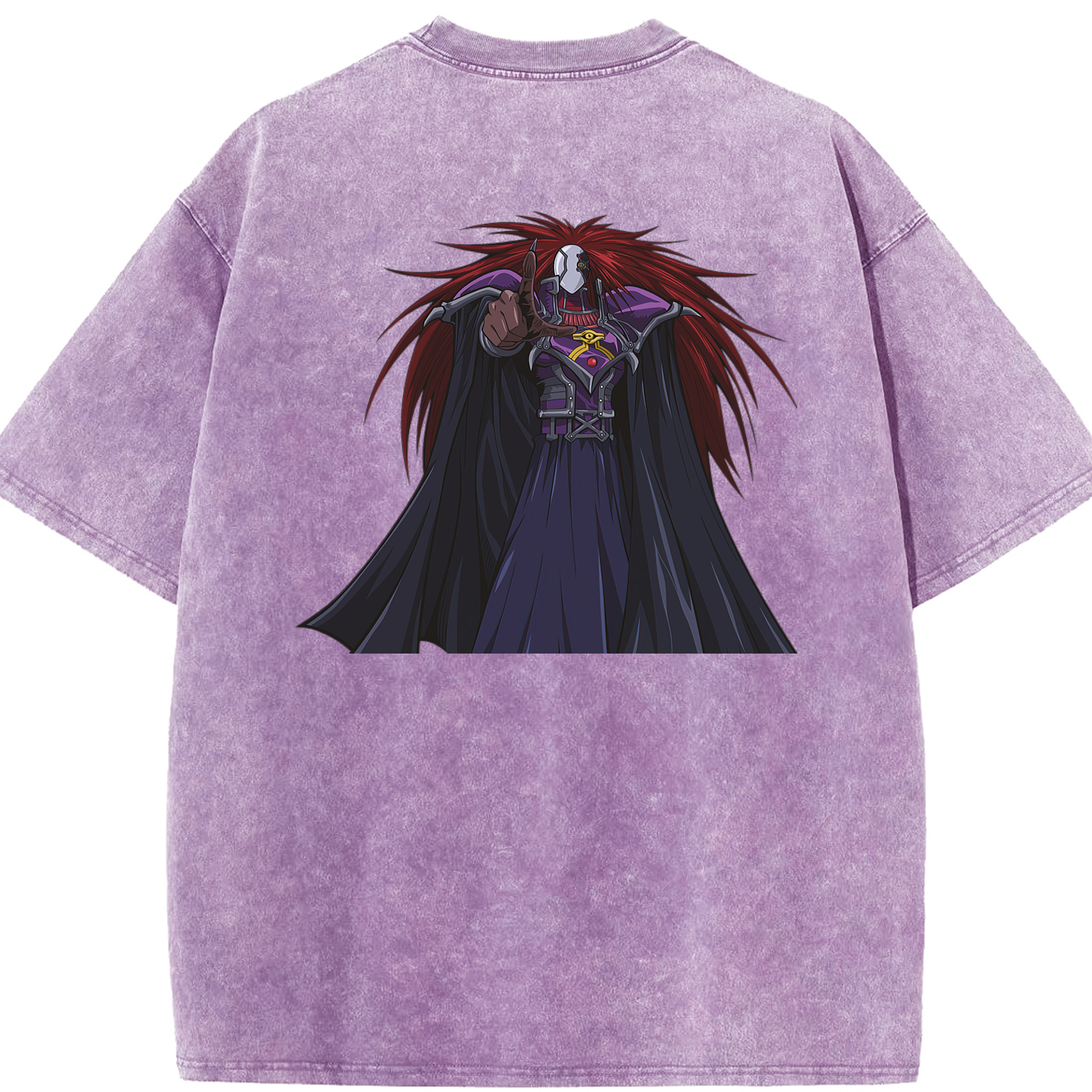 （画像用） 遊☆戯☆王 Yu-Gi-Oh! 綿100% ヴィンテージ風 半袖Tシャツ（背面プリント）