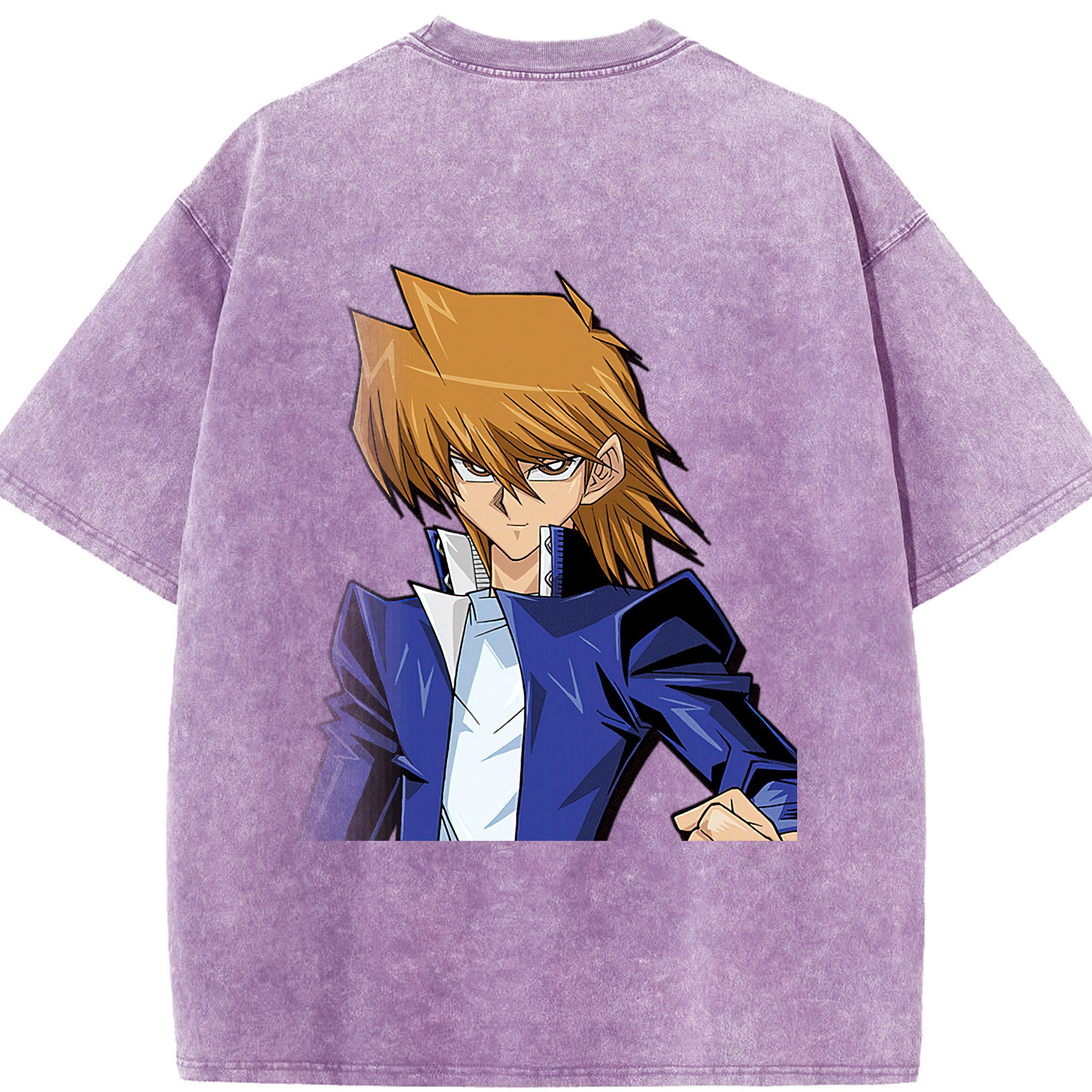 （画像用） 遊☆戯☆王 Yu-Gi-Oh! 綿100% ヴィンテージ風 半袖Tシャツ（背面プリント）