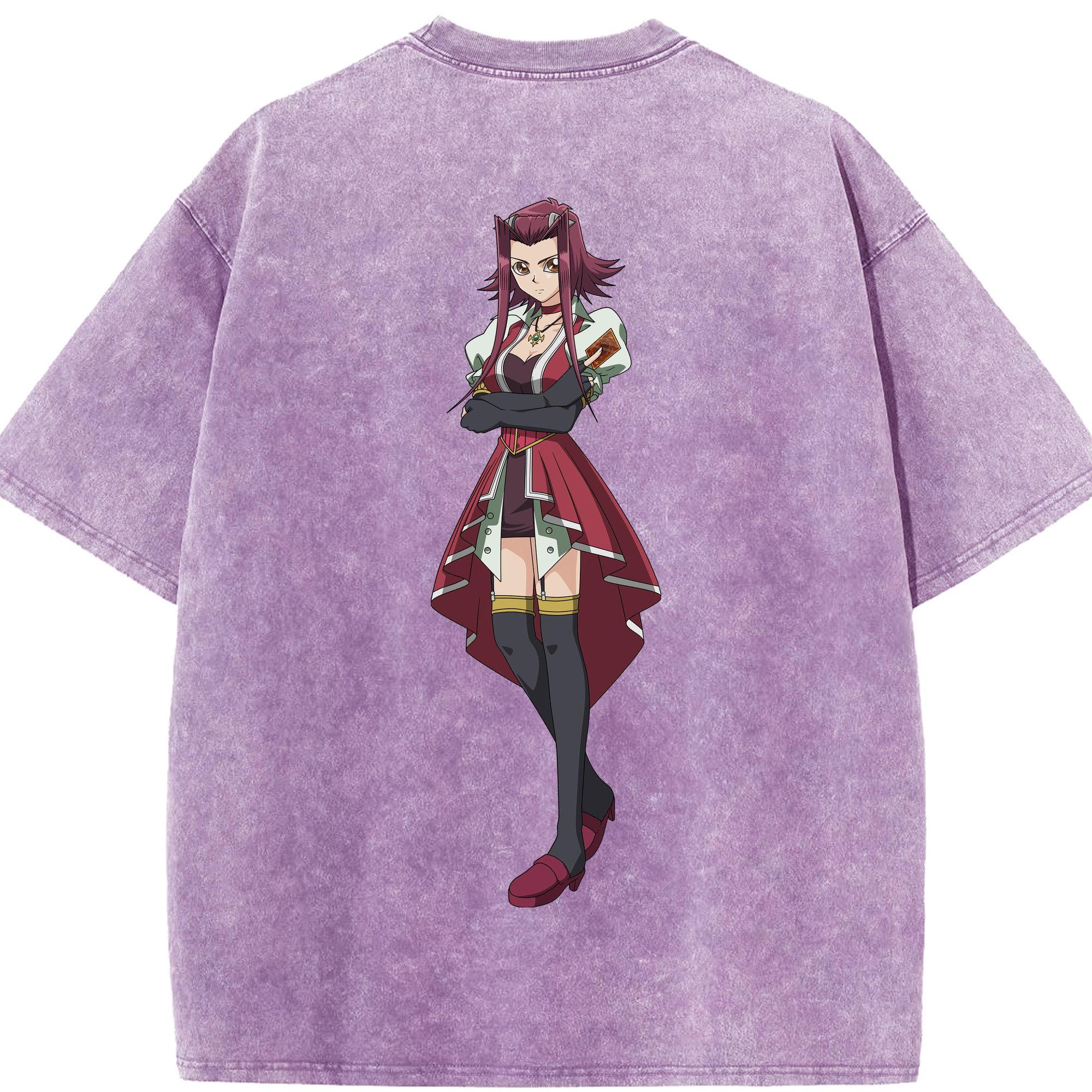（画像用） 遊☆戯☆王 Yu-Gi-Oh! 綿100% ヴィンテージ風 半袖Tシャツ（背面プリント）