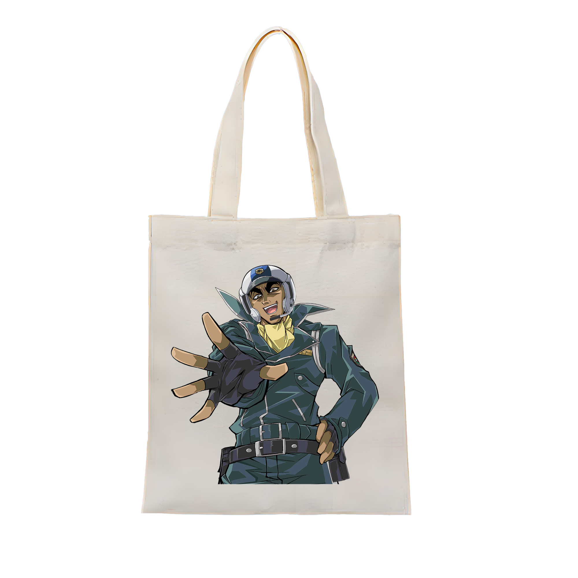 （画像用） 遊☆戯☆王 Yu-Gi-Oh! 縦型キャンバス生地手提げバッグ　トートバッグ