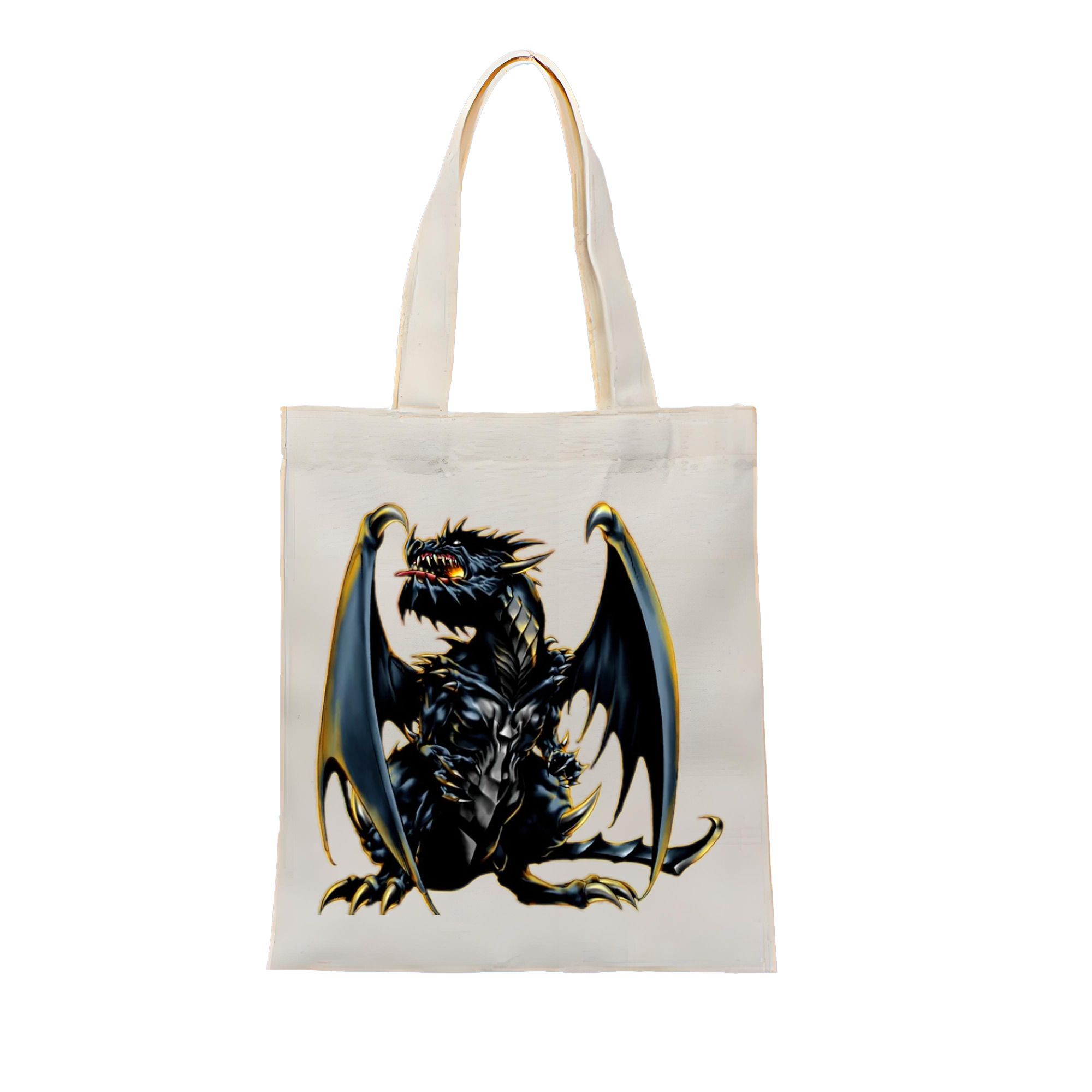 （画像用） 遊☆戯☆王 Yu-Gi-Oh! 縦型キャンバス生地手提げバッグ　トートバッグ