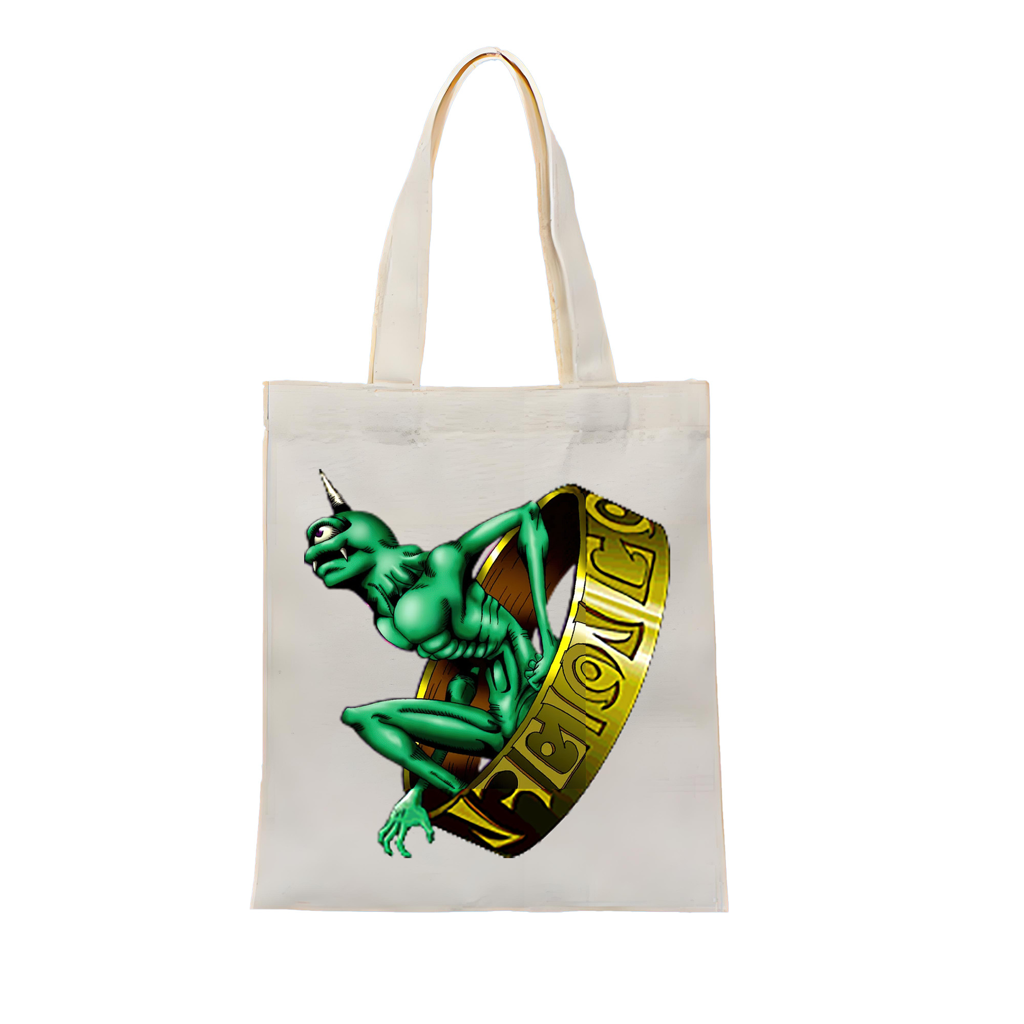 （画像用） 遊☆戯☆王 Yu-Gi-Oh! 縦型キャンバス生地手提げバッグ　トートバッグ