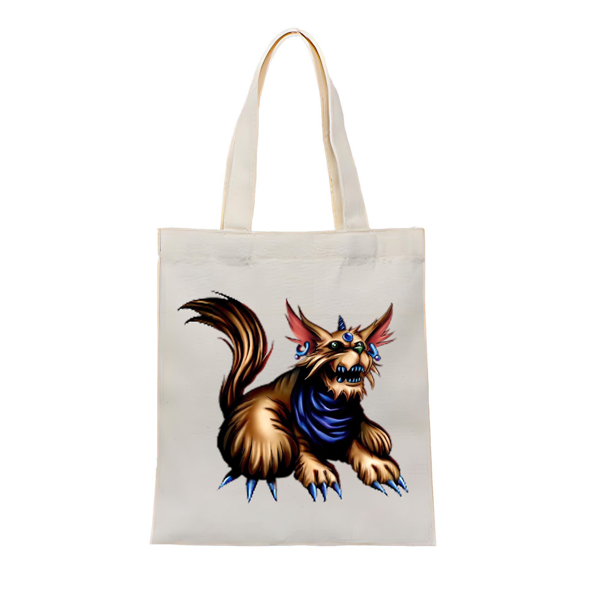 （画像用） 遊☆戯☆王 Yu-Gi-Oh! 縦型キャンバス生地手提げバッグ　トートバッグ