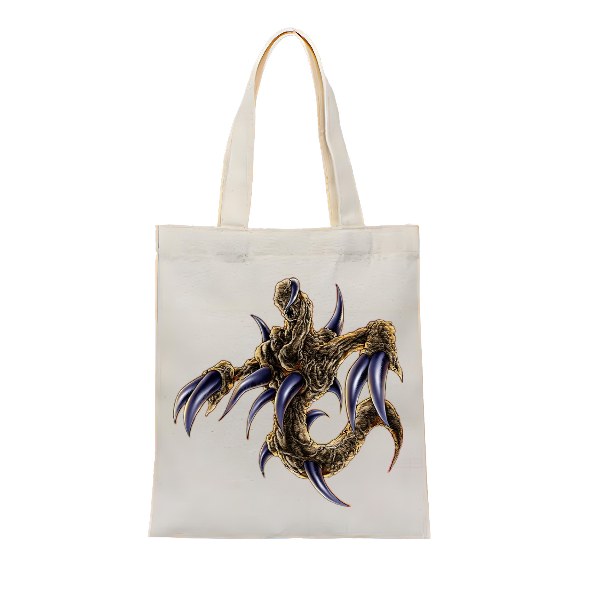 （画像用） 遊☆戯☆王 Yu-Gi-Oh! 縦型キャンバス生地手提げバッグ　トートバッグ