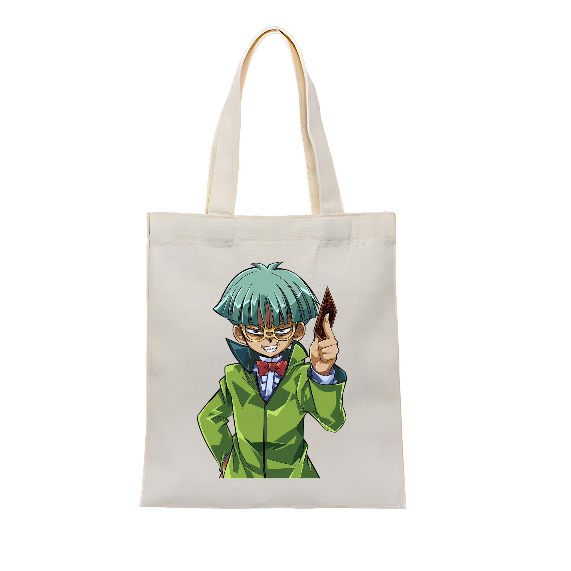 （画像用） 遊☆戯☆王 Yu-Gi-Oh! 縦型キャンバス生地手提げバッグ　トートバッグ