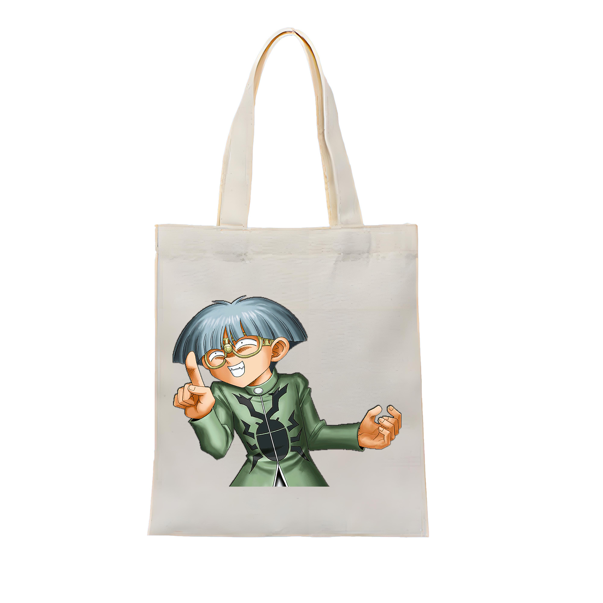 （画像用） 遊☆戯☆王 Yu-Gi-Oh! 縦型キャンバス生地手提げバッグ　トートバッグ