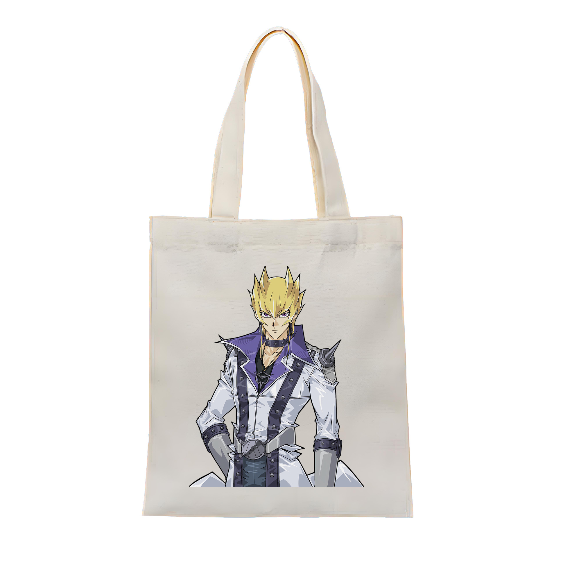 （画像用） 遊☆戯☆王 Yu-Gi-Oh! 縦型キャンバス生地手提げバッグ　トートバッグ