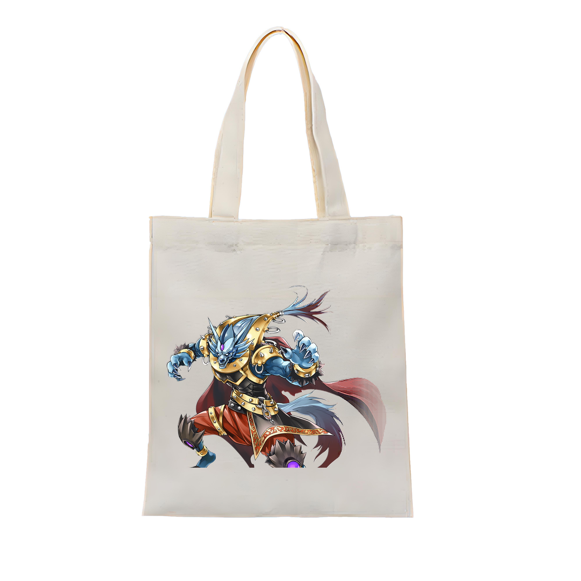 （画像用） 遊☆戯☆王 Yu-Gi-Oh! 縦型キャンバス生地手提げバッグ　トートバッグ