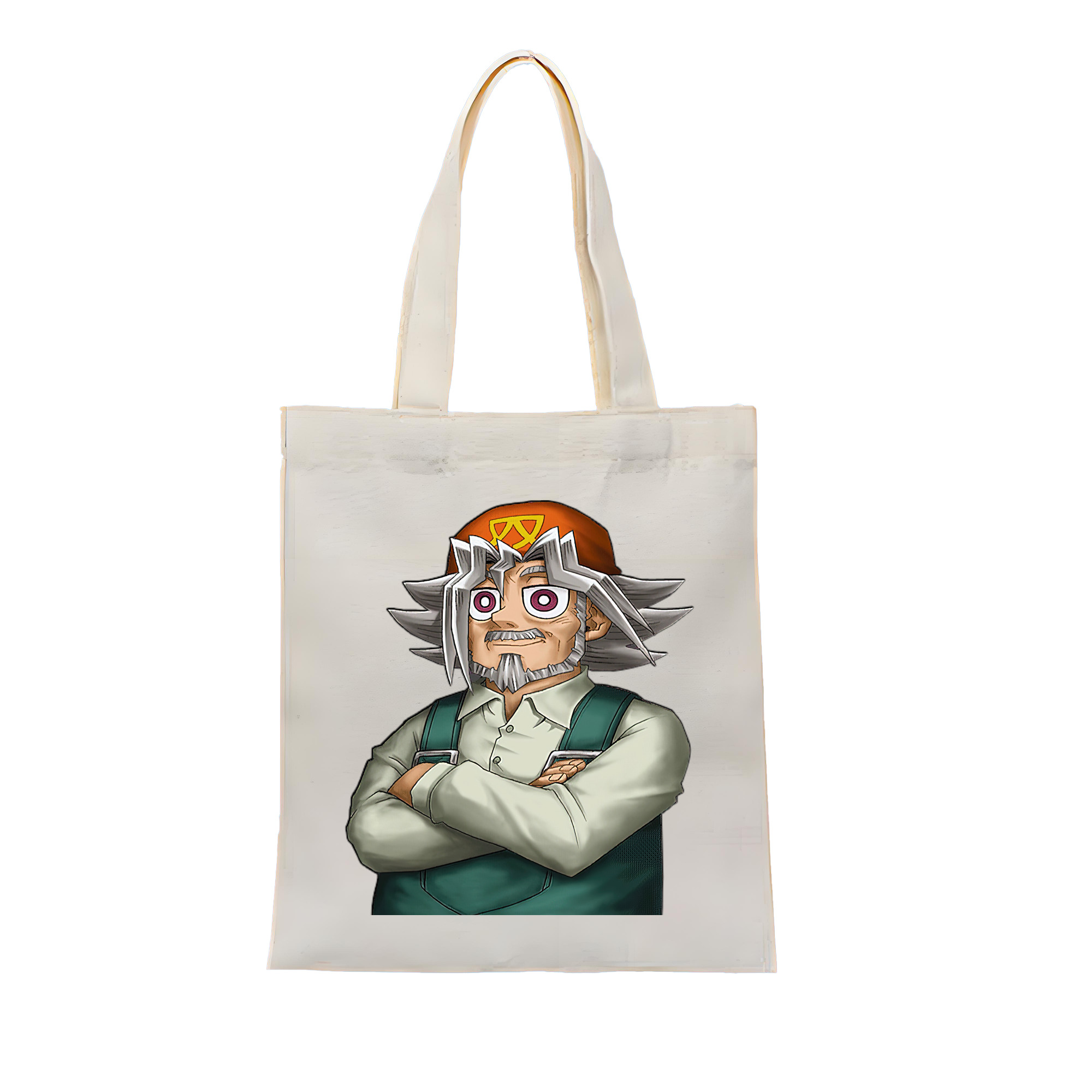 （画像用） 遊☆戯☆王 Yu-Gi-Oh! 縦型キャンバス生地手提げバッグ　トートバッグ