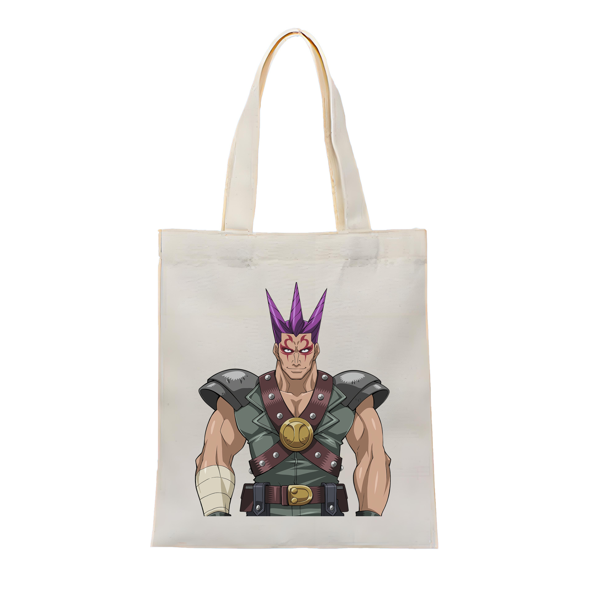 （画像用） 遊☆戯☆王 Yu-Gi-Oh! 縦型キャンバス生地手提げバッグ　トートバッグ