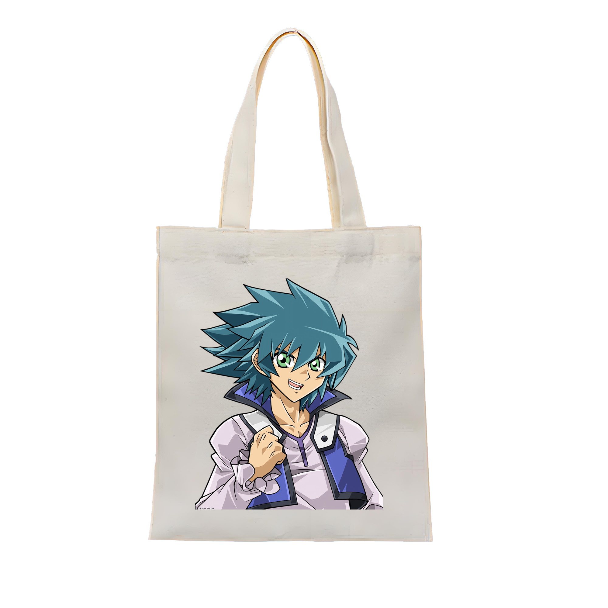 （画像用） 遊☆戯☆王 Yu-Gi-Oh! 縦型キャンバス生地手提げバッグ　トートバッグ