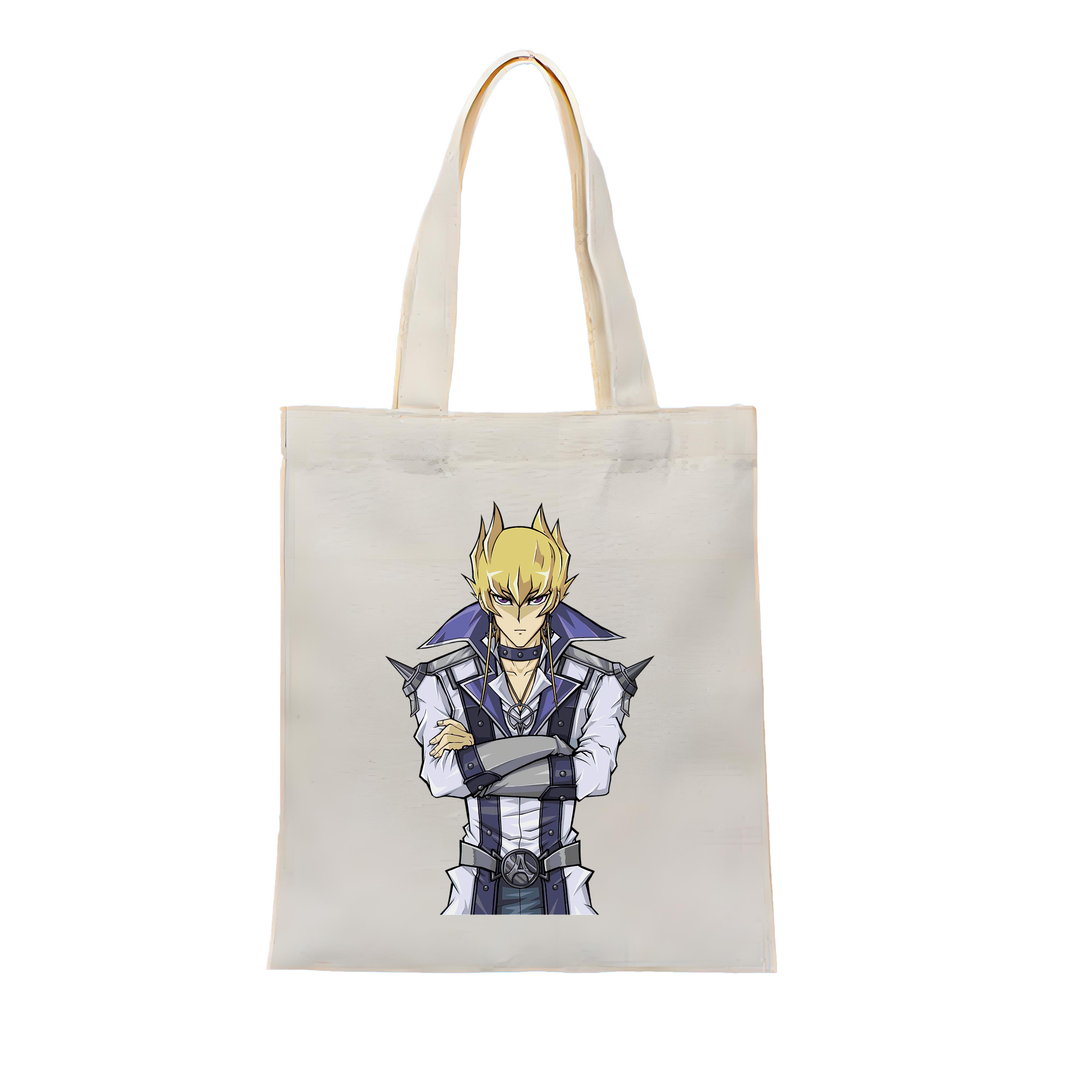 （画像用） 遊☆戯☆王 Yu-Gi-Oh! 縦型キャンバス生地手提げバッグ　トートバッグ