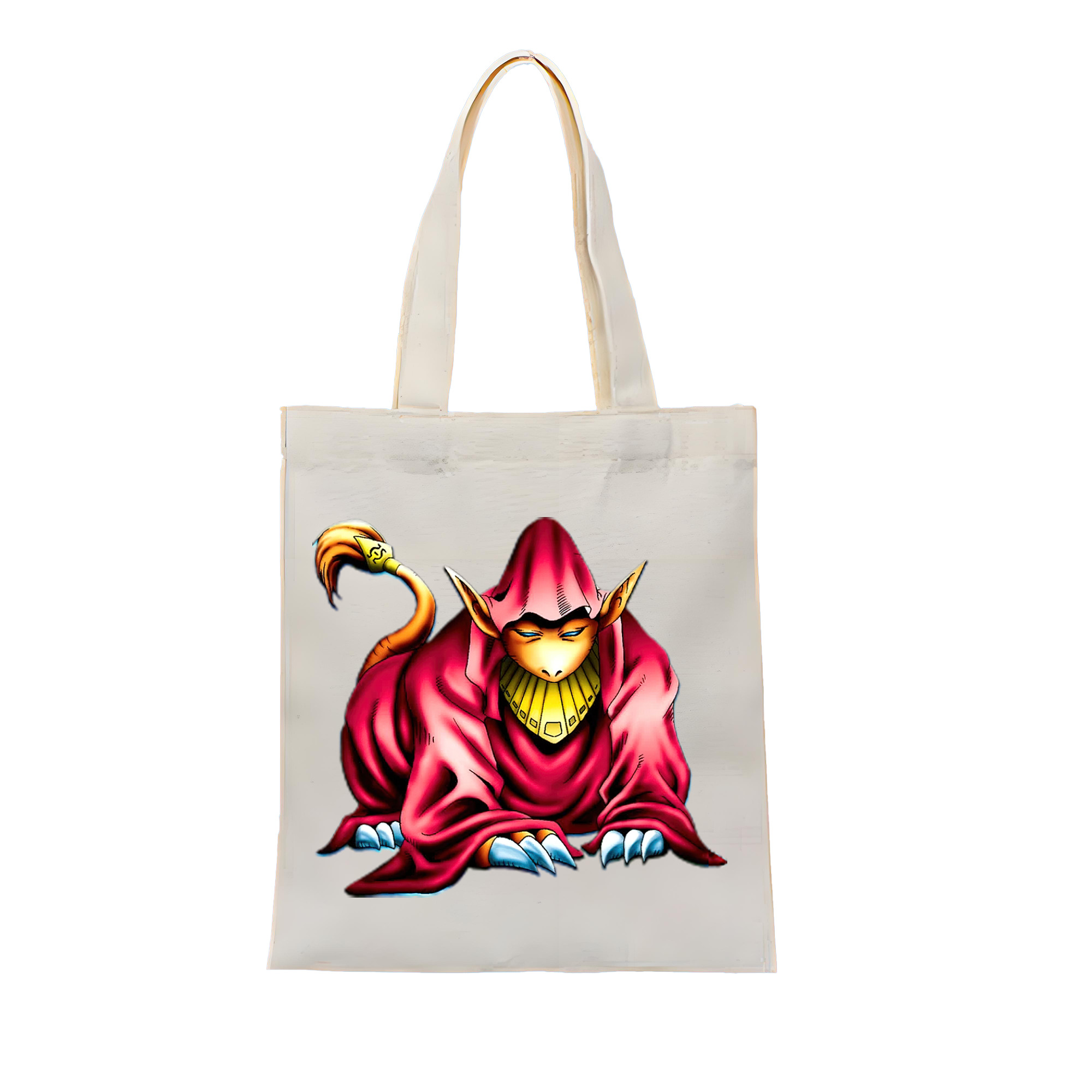 （画像用） 遊☆戯☆王 Yu-Gi-Oh! 縦型キャンバス生地手提げバッグ　トートバッグ