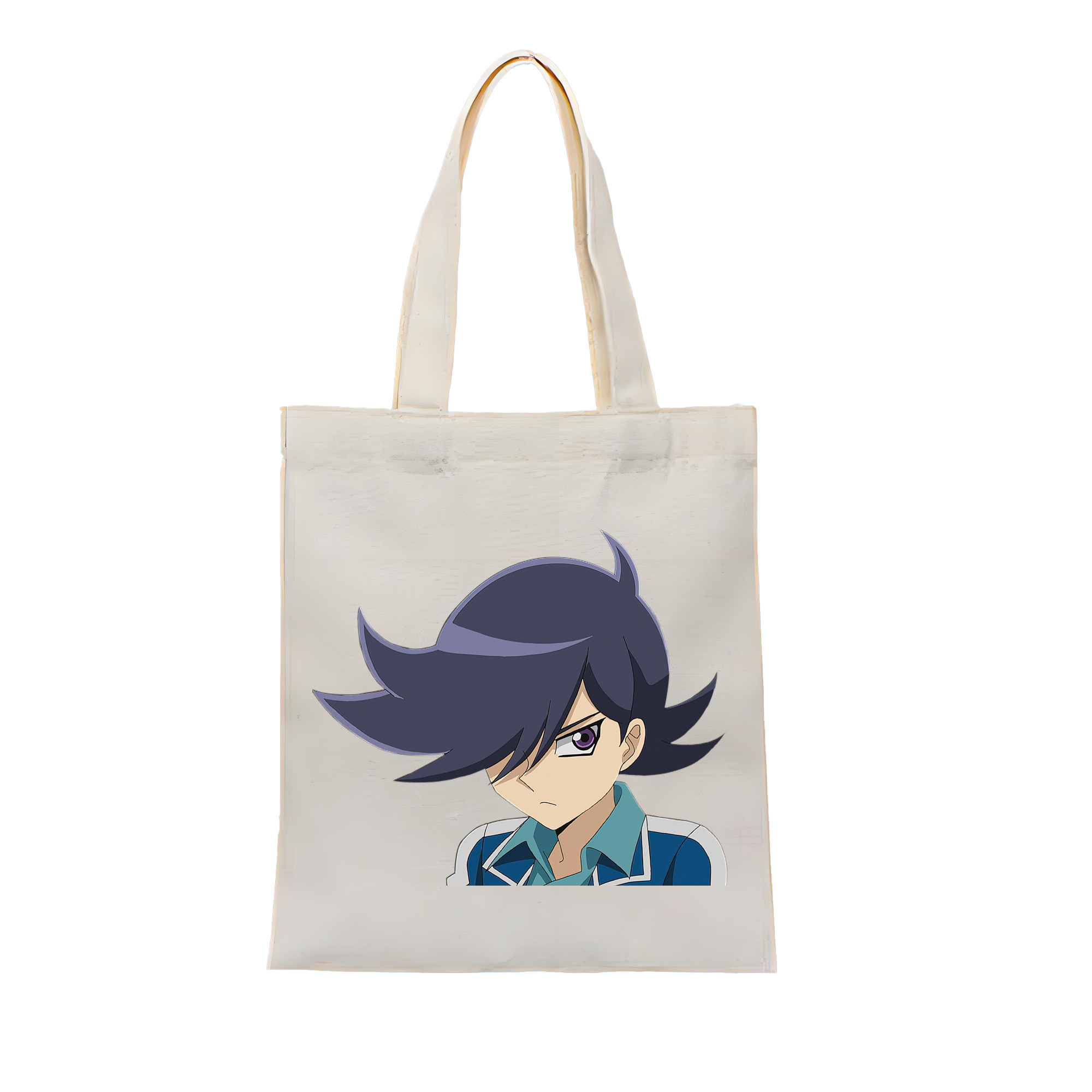 （画像用） 遊☆戯☆王 Yu-Gi-Oh! 縦型キャンバス生地手提げバッグ　トートバッグ