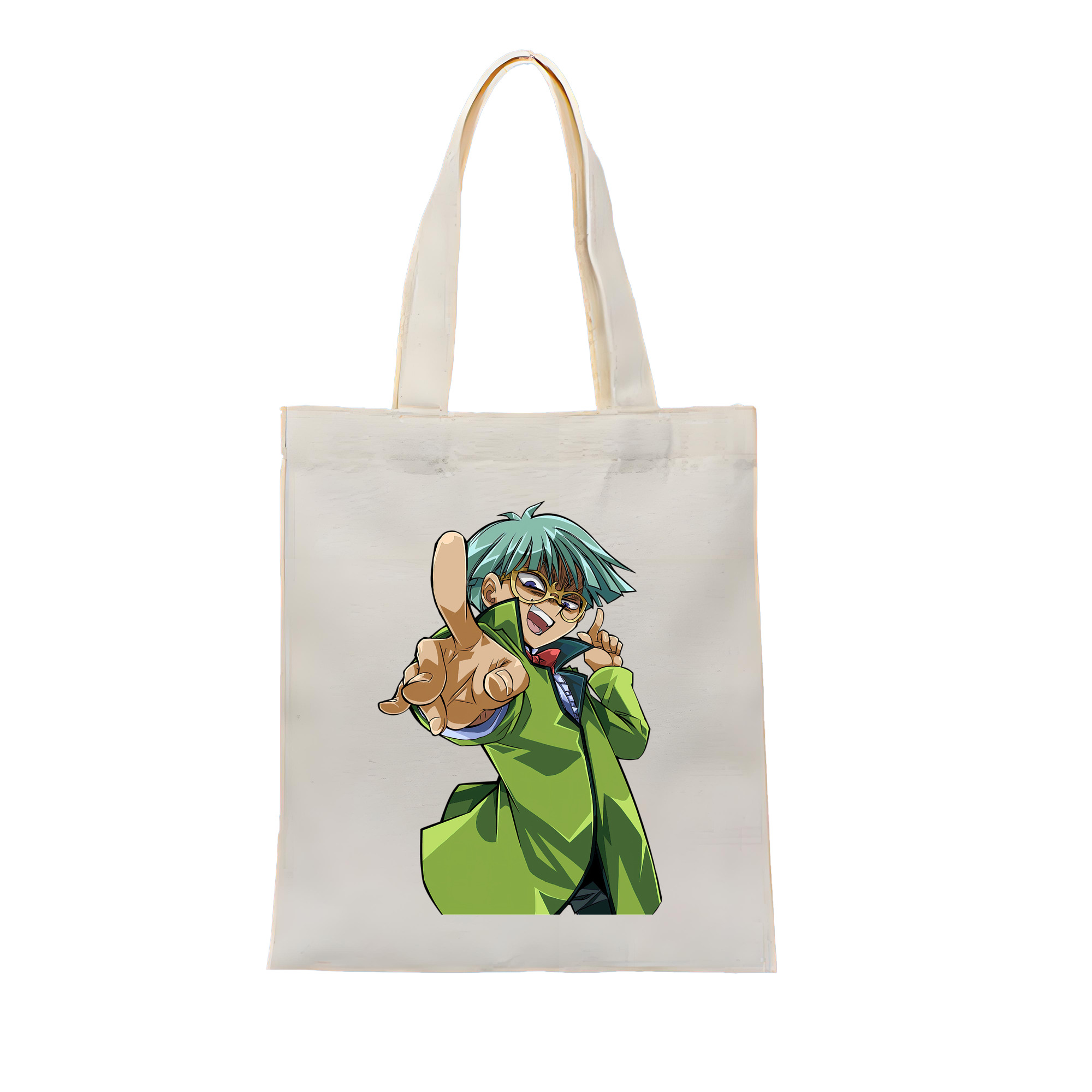 （画像用） 遊☆戯☆王 Yu-Gi-Oh! 縦型キャンバス生地手提げバッグ　トートバッグ