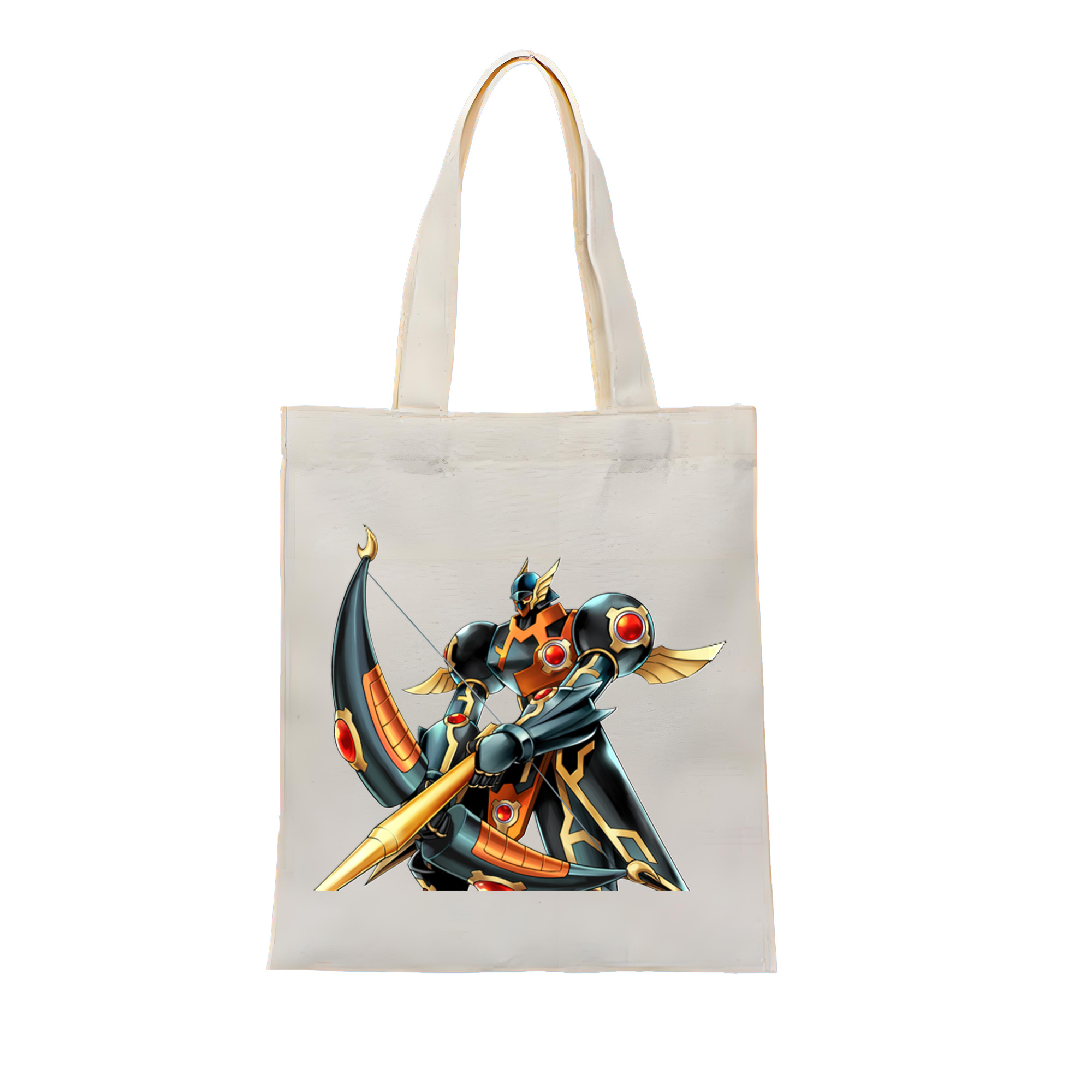 （画像用） 遊☆戯☆王 Yu-Gi-Oh! 縦型キャンバス生地手提げバッグ　トートバッグ