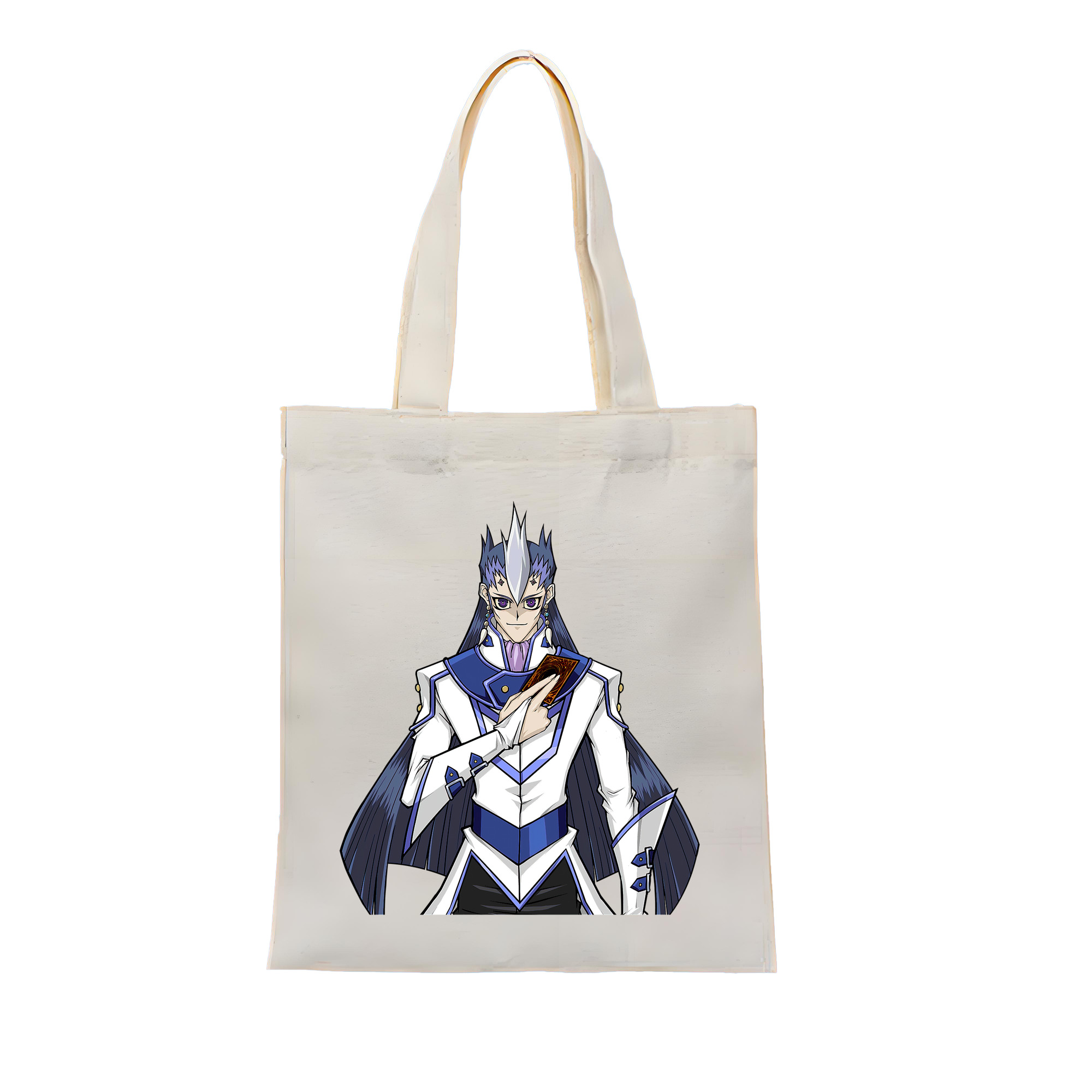 （画像用） 遊☆戯☆王 Yu-Gi-Oh! 縦型キャンバス生地手提げバッグ　トートバッグ