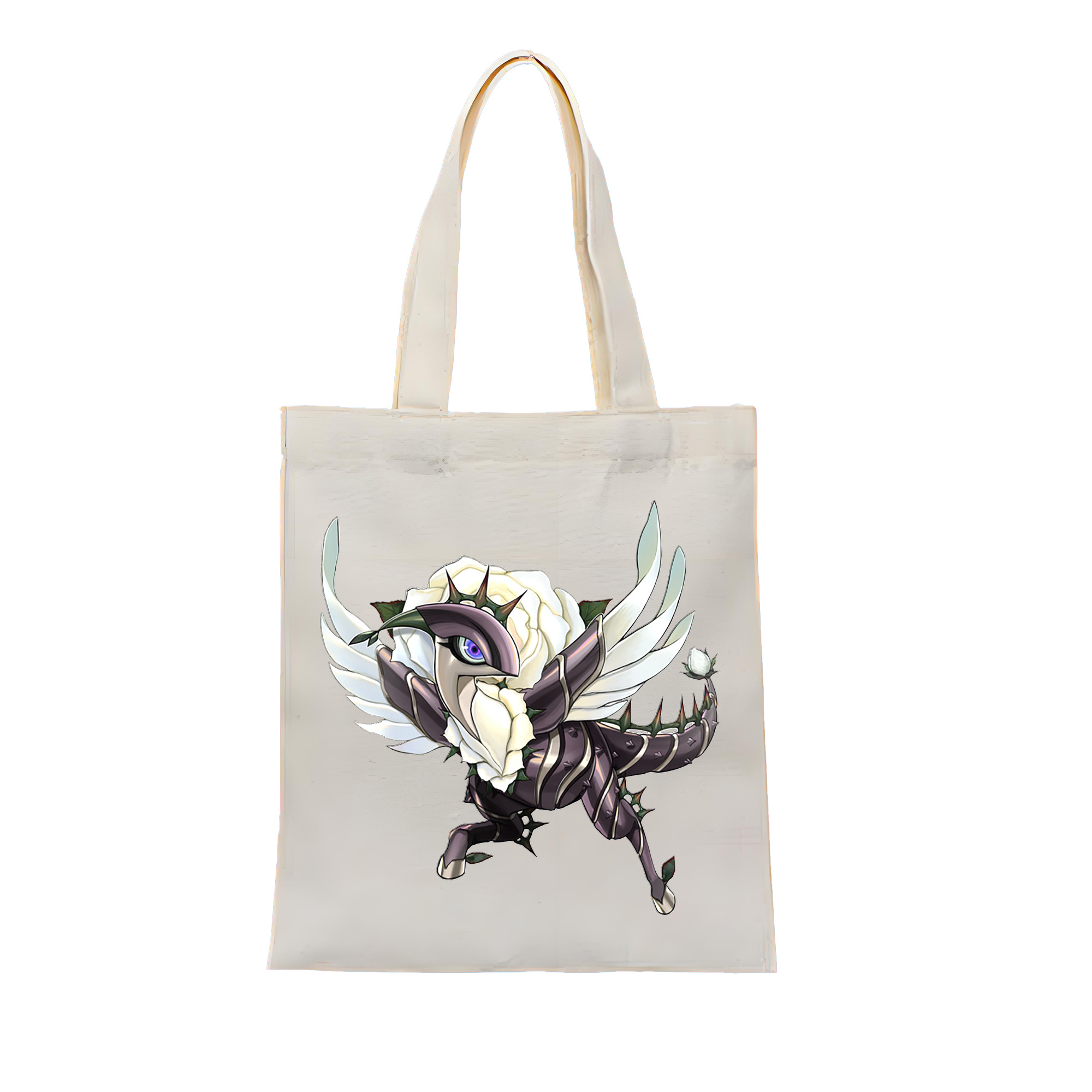 （画像用） 遊☆戯☆王 Yu-Gi-Oh! 縦型キャンバス生地手提げバッグ　トートバッグ