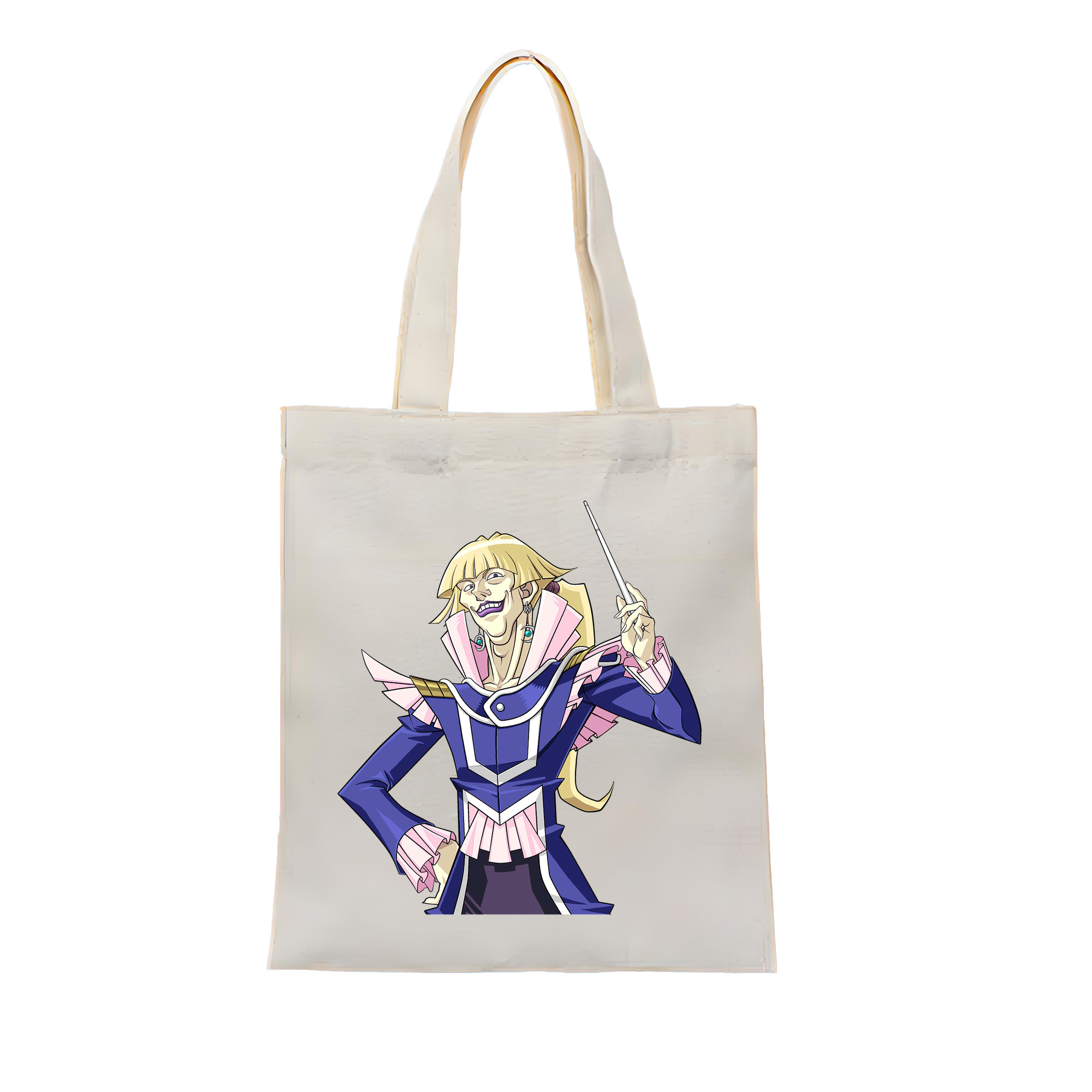 （画像用） 遊☆戯☆王 Yu-Gi-Oh! 縦型キャンバス生地手提げバッグ　トートバッグ