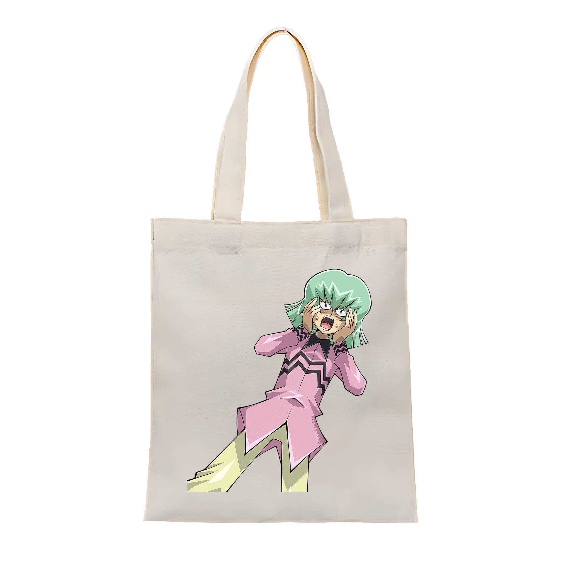 （画像用） 遊☆戯☆王 Yu-Gi-Oh! 縦型キャンバス生地手提げバッグ　トートバッグ