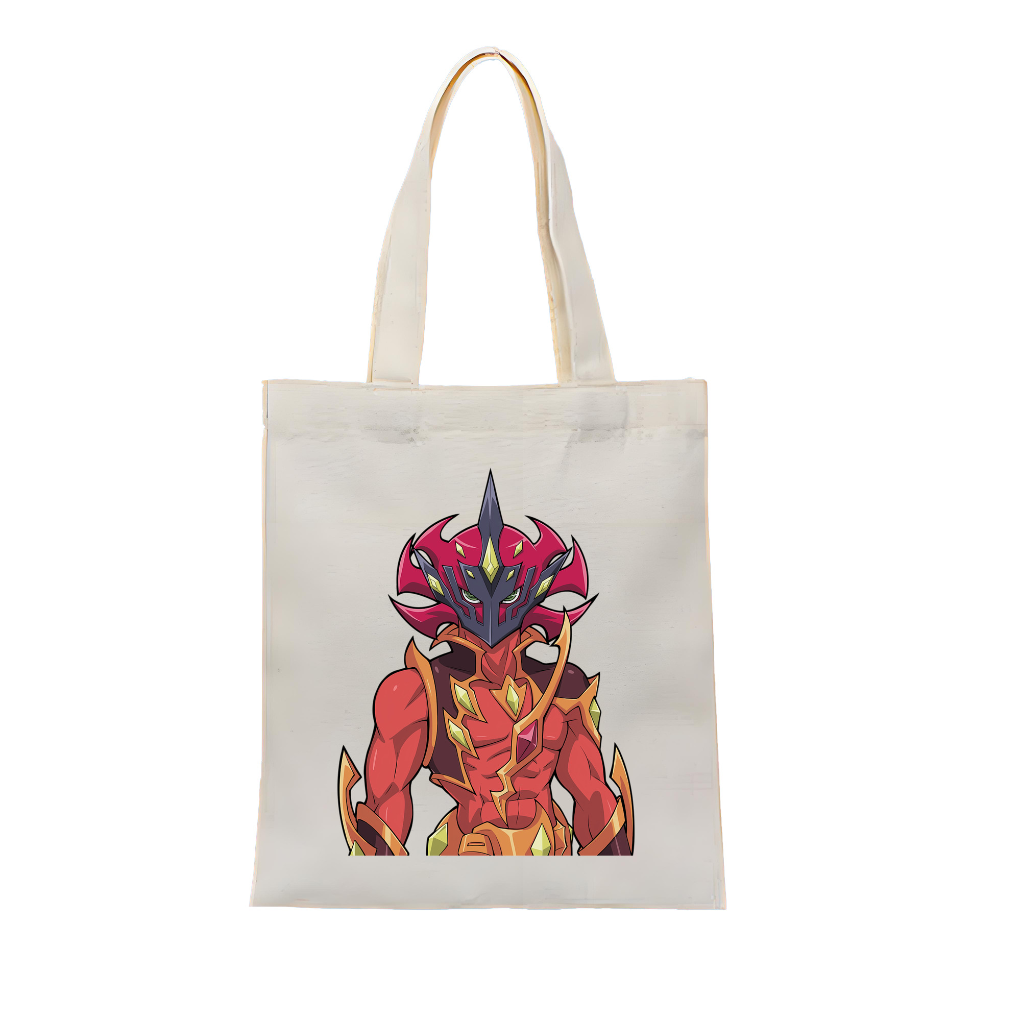 （画像用） 遊☆戯☆王 Yu-Gi-Oh! 縦型キャンバス生地手提げバッグ　トートバッグ