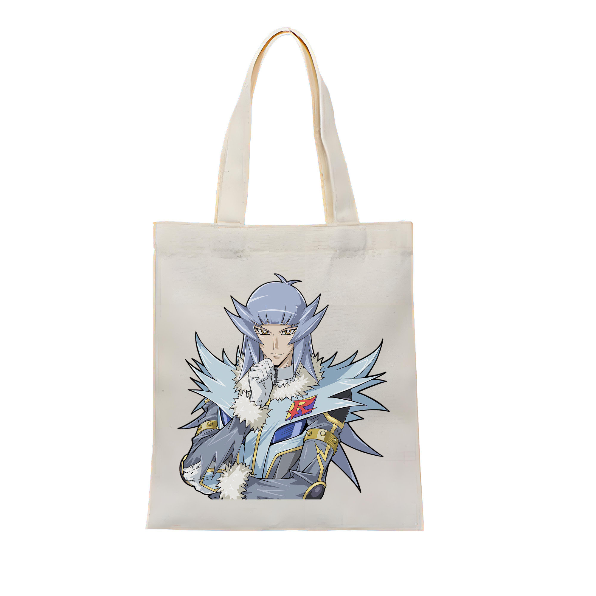 （画像用） 遊☆戯☆王 Yu-Gi-Oh! 縦型キャンバス生地手提げバッグ　トートバッグ