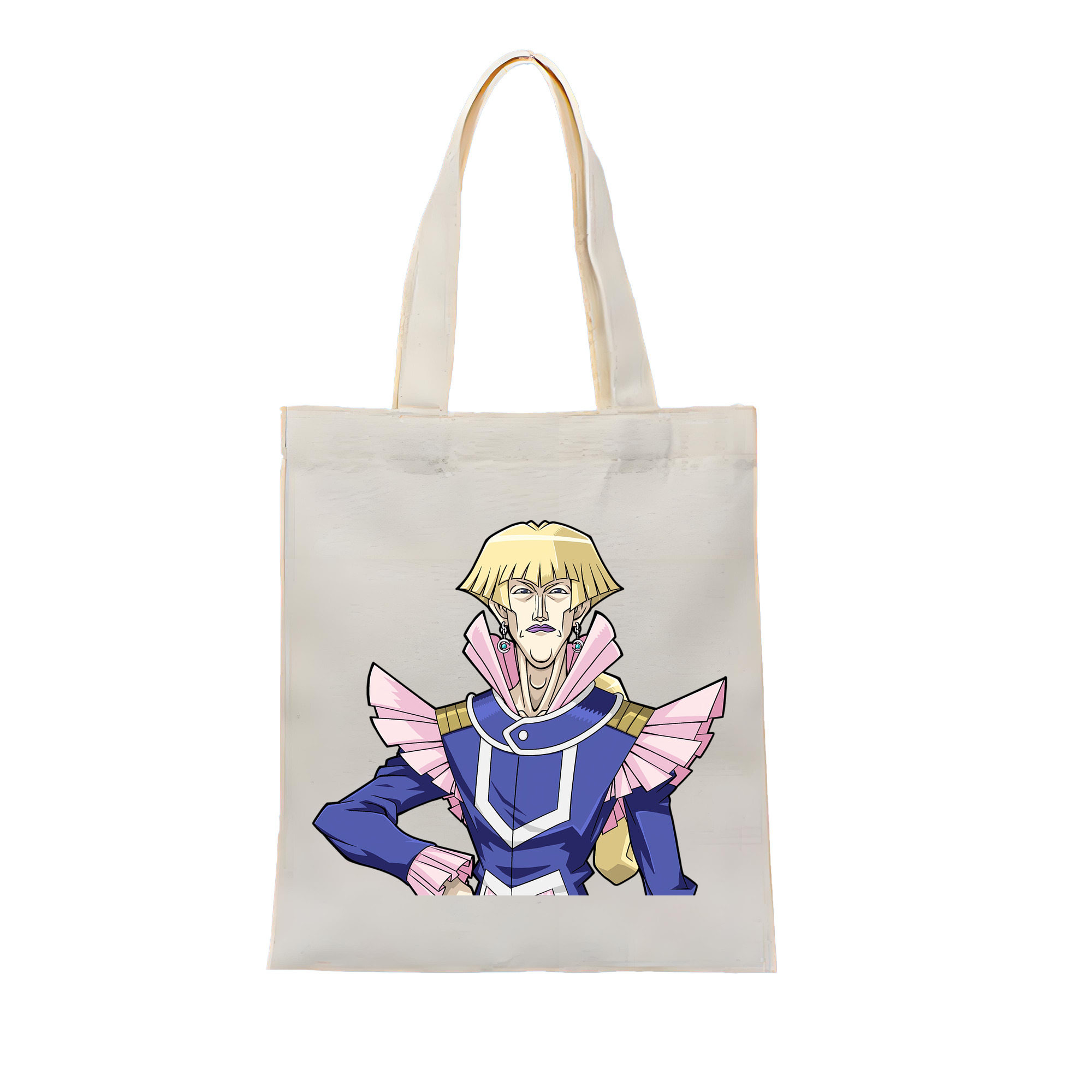 （画像用） 遊☆戯☆王 Yu-Gi-Oh! 縦型キャンバス生地手提げバッグ　トートバッグ