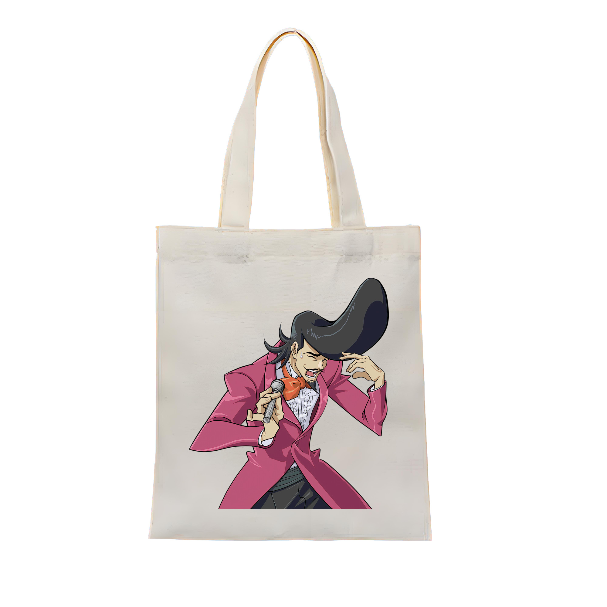 （画像用） 遊☆戯☆王 Yu-Gi-Oh! 縦型キャンバス生地手提げバッグ　トートバッグ