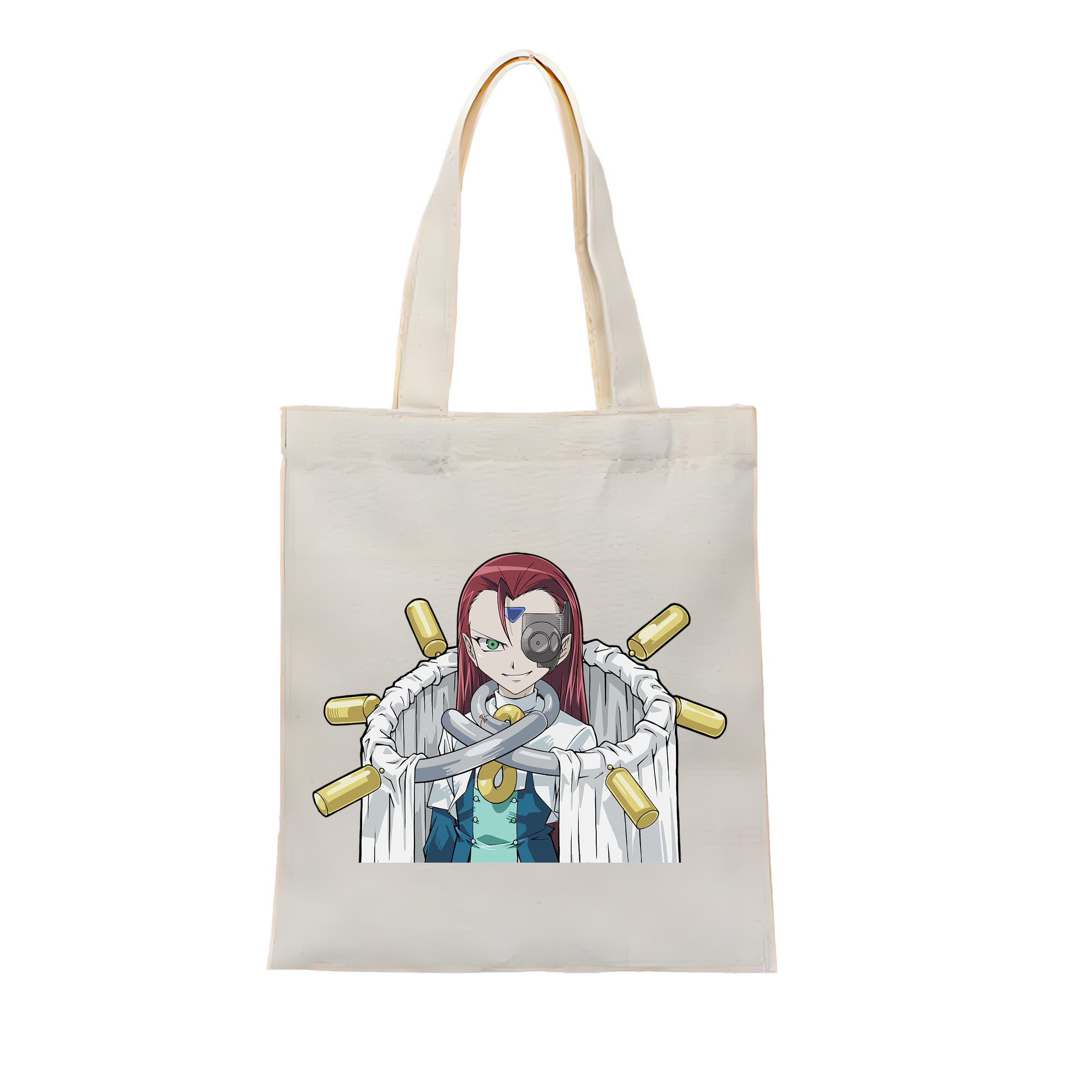 （画像用） 遊☆戯☆王 Yu-Gi-Oh! 縦型キャンバス生地手提げバッグ　トートバッグ