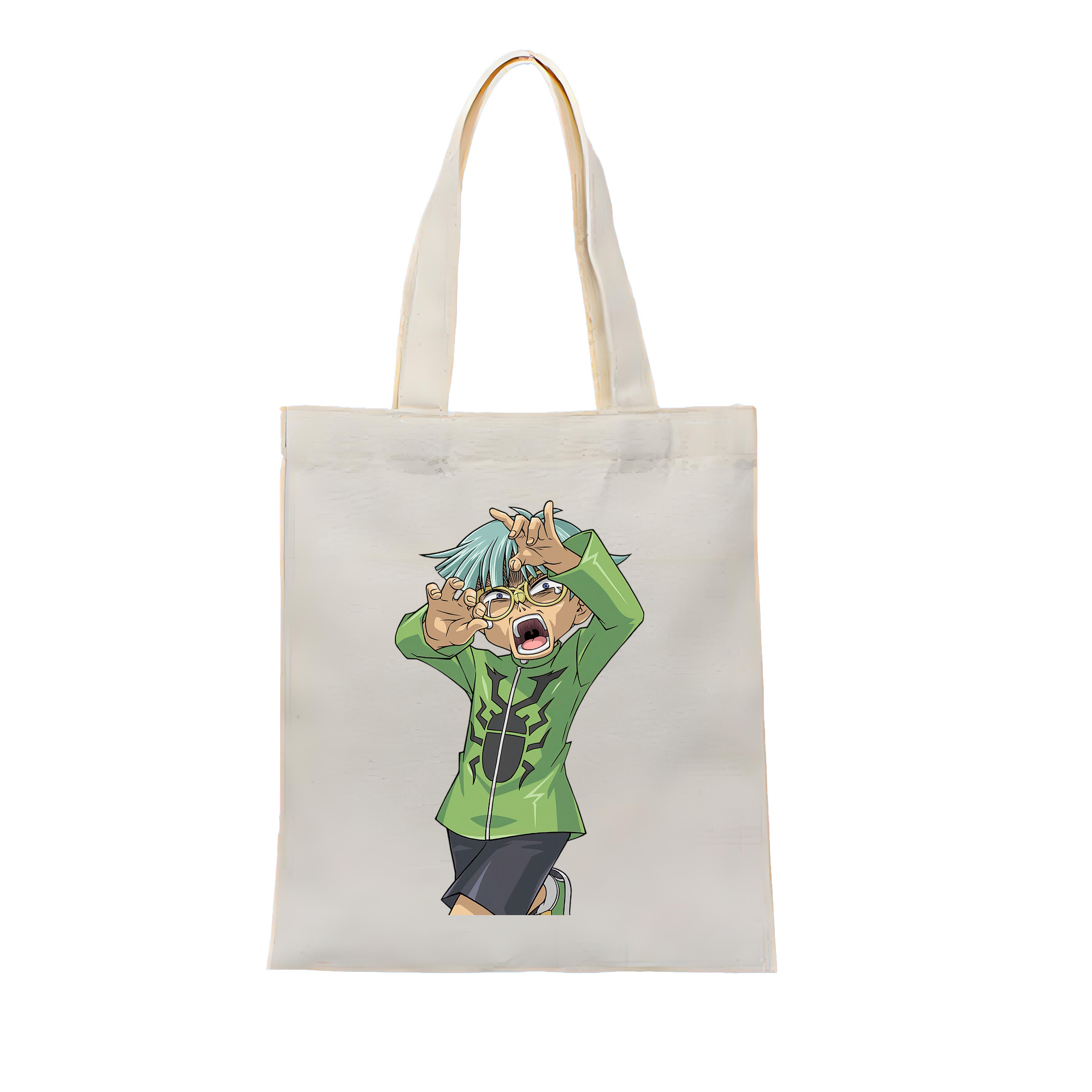 （画像用） 遊☆戯☆王 Yu-Gi-Oh! 縦型キャンバス生地手提げバッグ　トートバッグ
