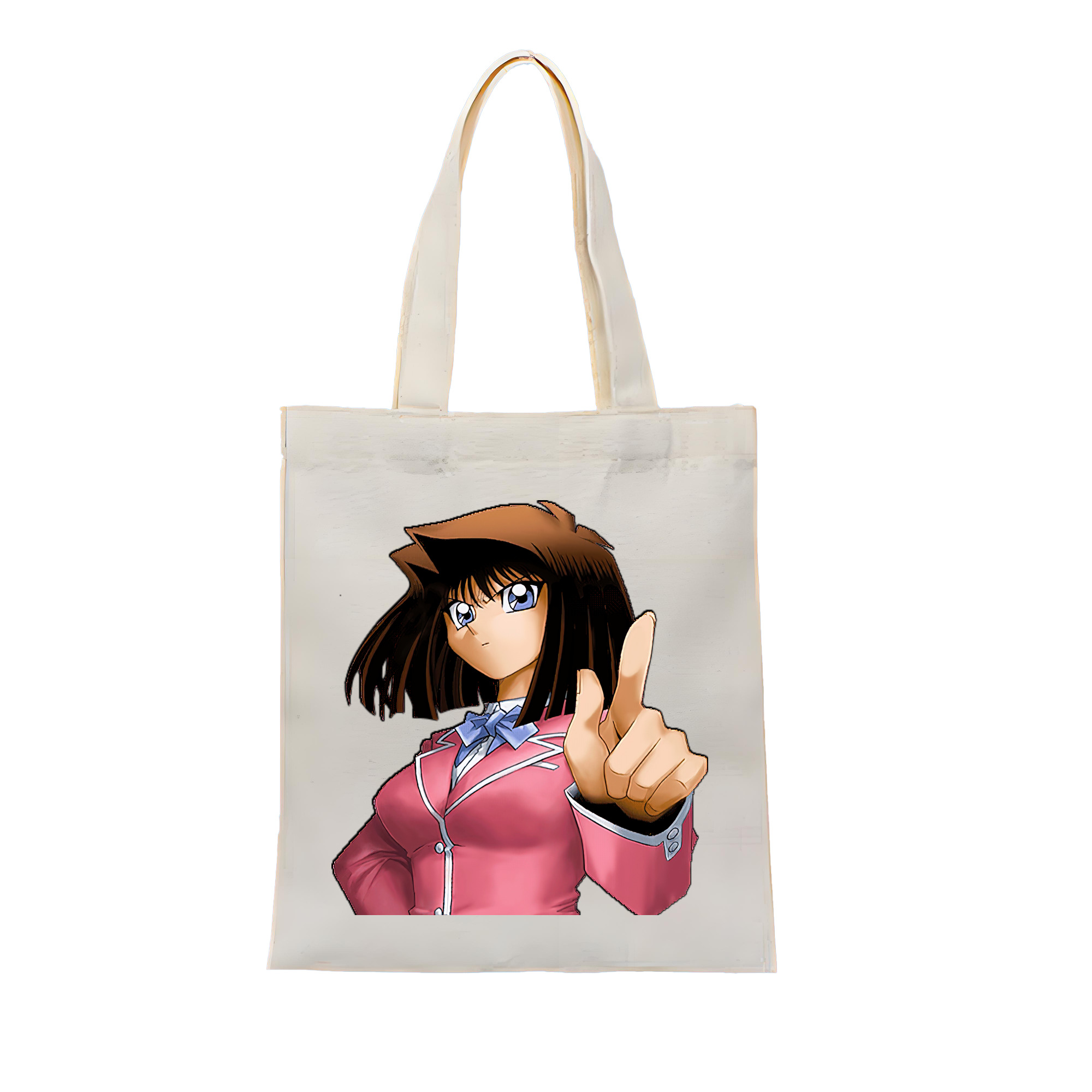 （画像用） 遊☆戯☆王 Yu-Gi-Oh! 縦型キャンバス生地手提げバッグ　トートバッグ