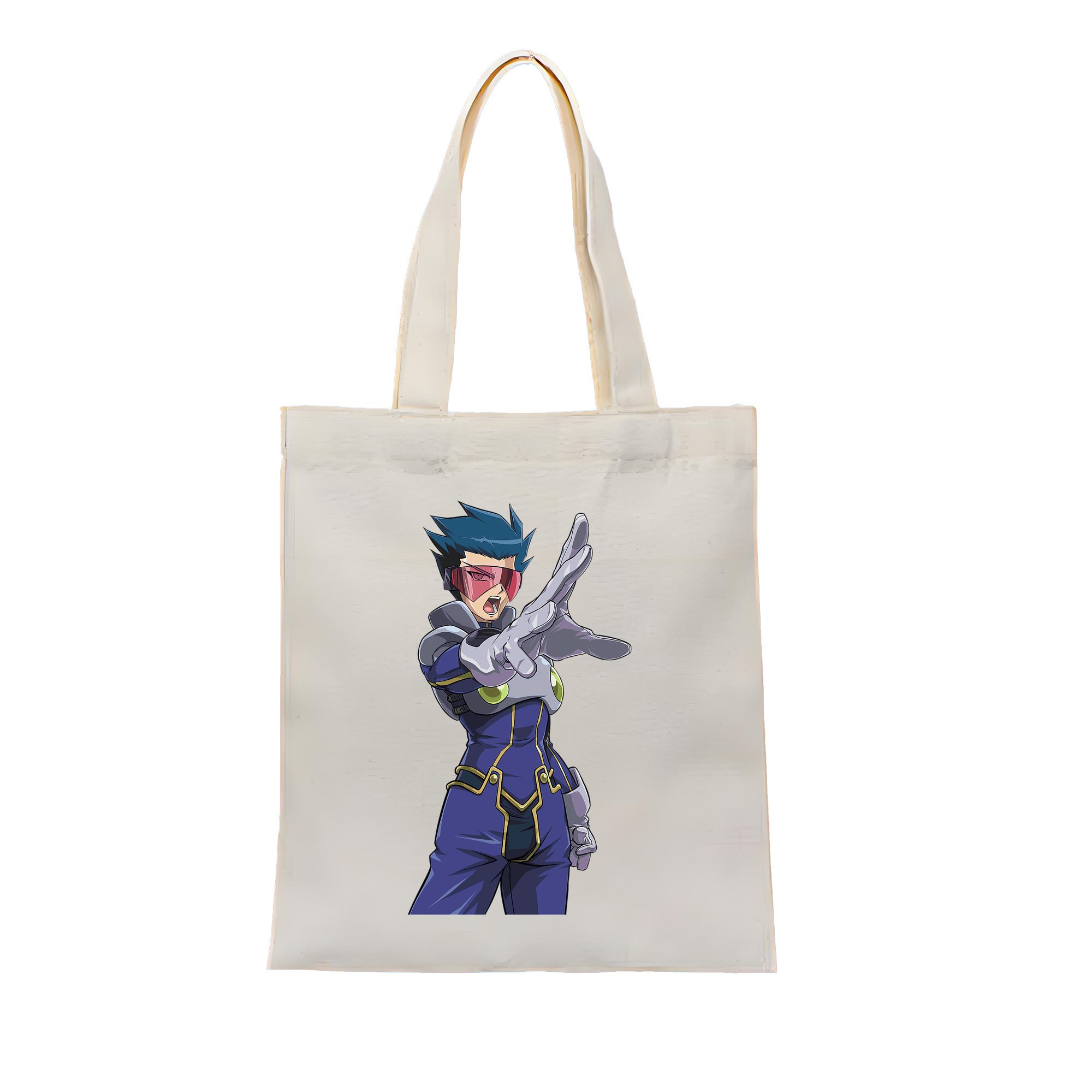 （画像用） 遊☆戯☆王 Yu-Gi-Oh! 縦型キャンバス生地手提げバッグ　トートバッグ