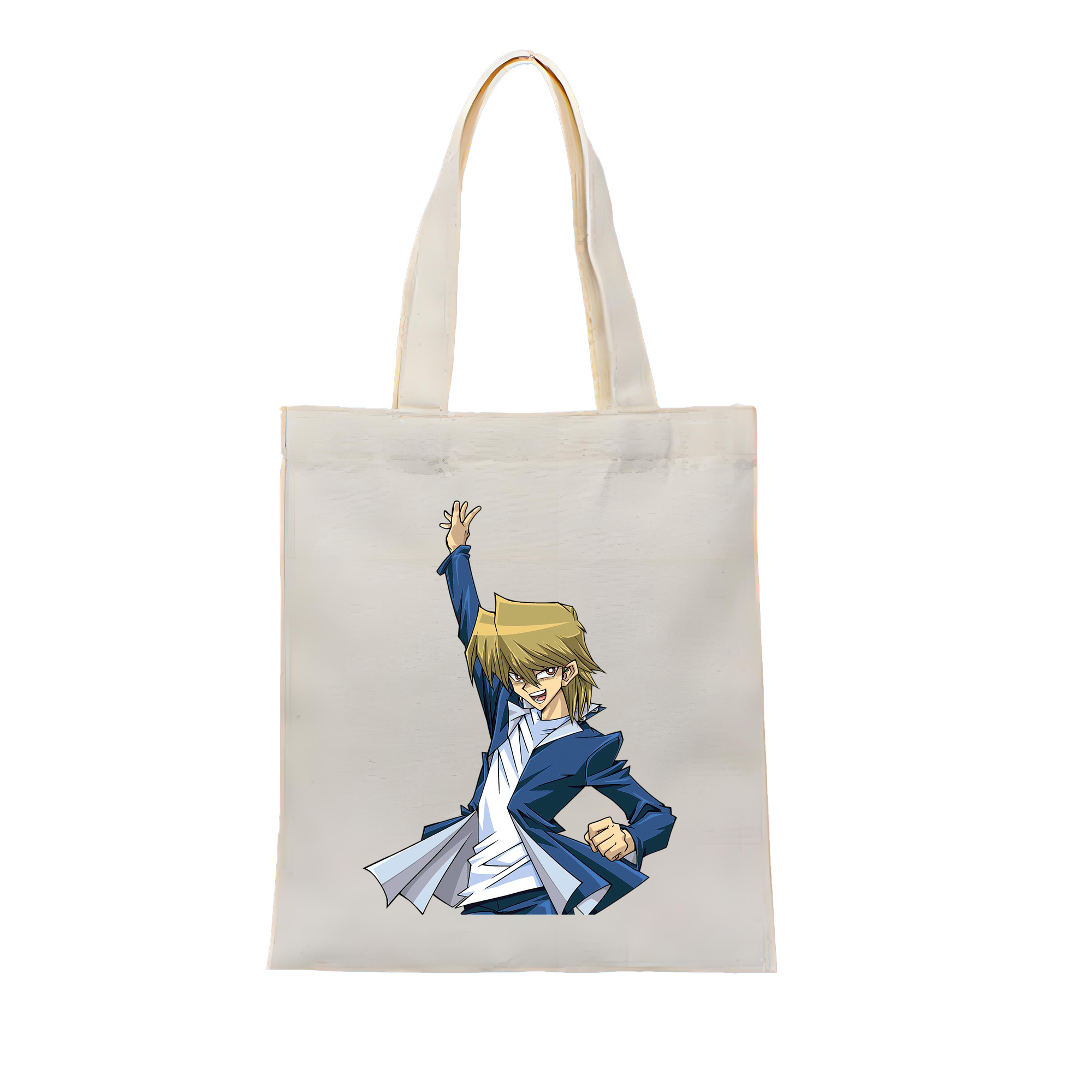 （画像用） 遊☆戯☆王 Yu-Gi-Oh! 縦型キャンバス生地手提げバッグ　トートバッグ