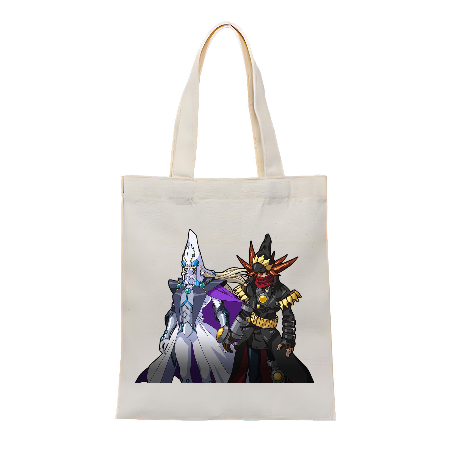 （画像用） 遊☆戯☆王 Yu-Gi-Oh! 縦型キャンバス生地手提げバッグ　トートバッグ