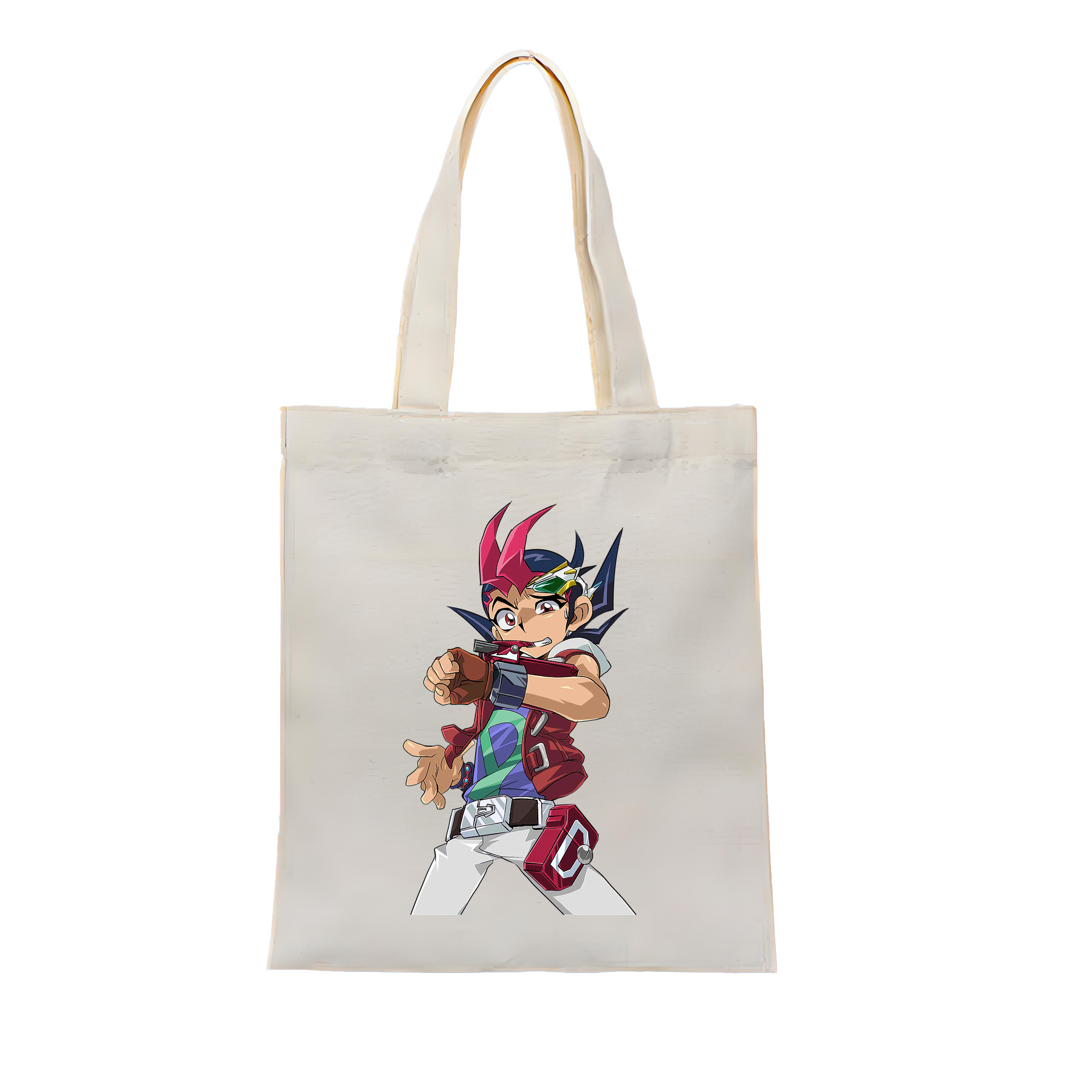 （画像用） 遊☆戯☆王 Yu-Gi-Oh! 縦型キャンバス生地手提げバッグ　トートバッグ