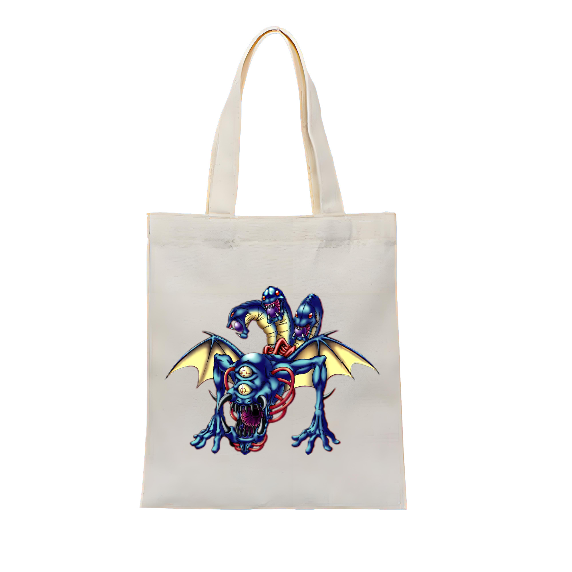 （画像用） 遊☆戯☆王 Yu-Gi-Oh! 縦型キャンバス生地手提げバッグ　トートバッグ