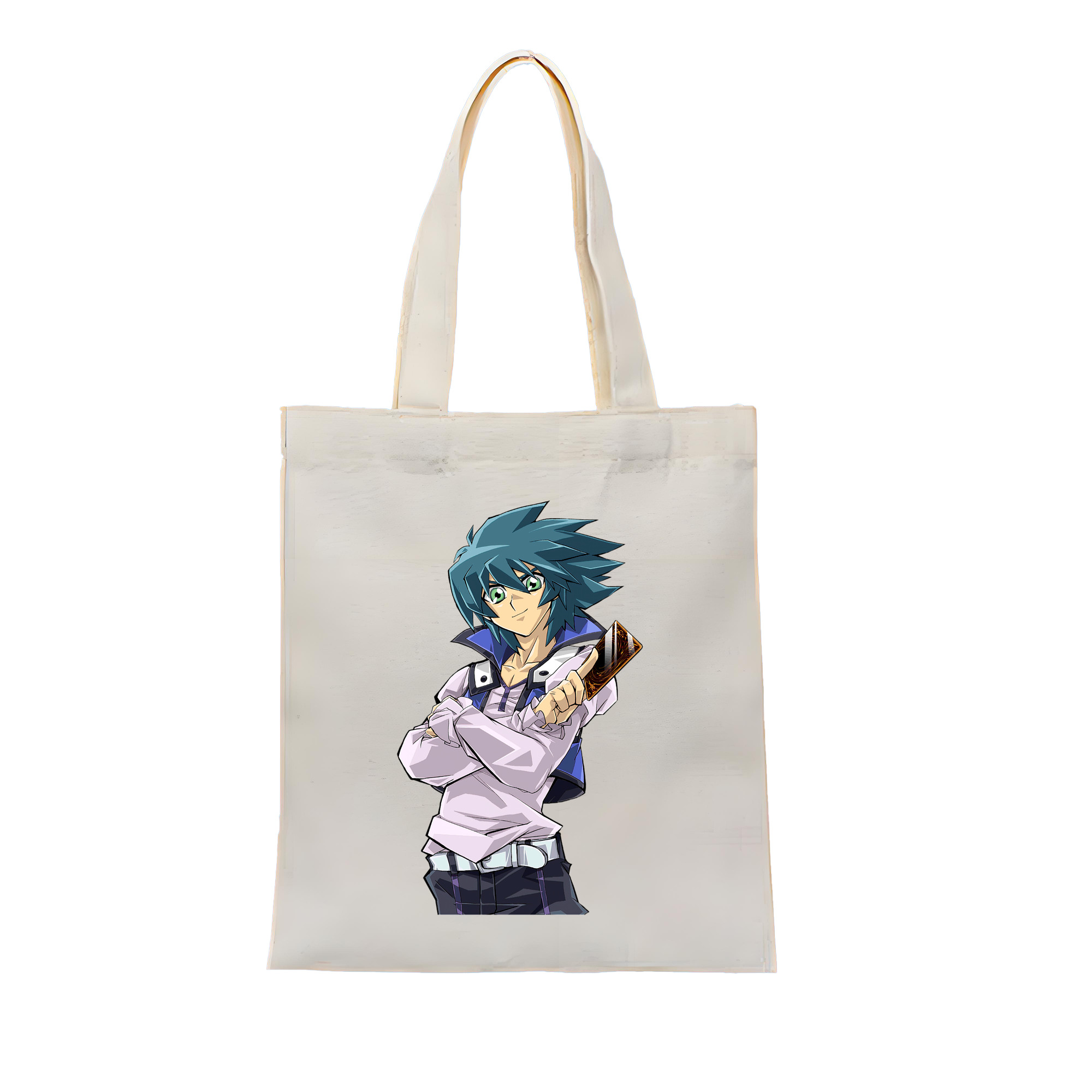 （画像用） 遊☆戯☆王 Yu-Gi-Oh! 縦型キャンバス生地手提げバッグ　トートバッグ