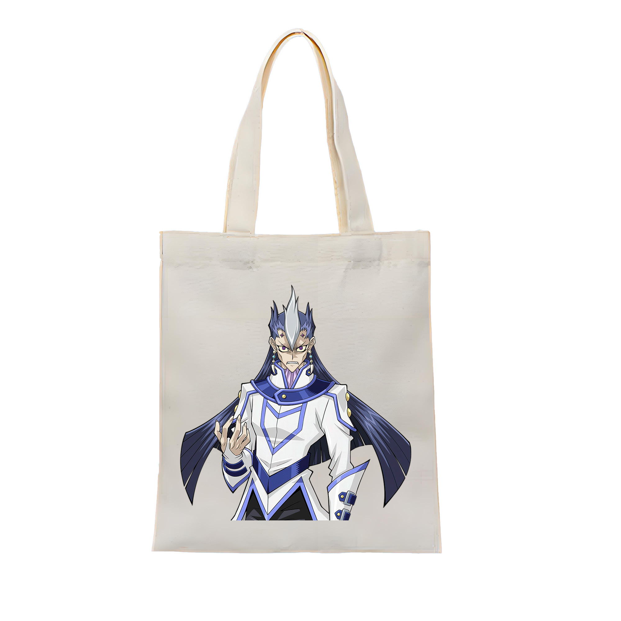 （画像用） 遊☆戯☆王 Yu-Gi-Oh! 縦型キャンバス生地手提げバッグ　トートバッグ
