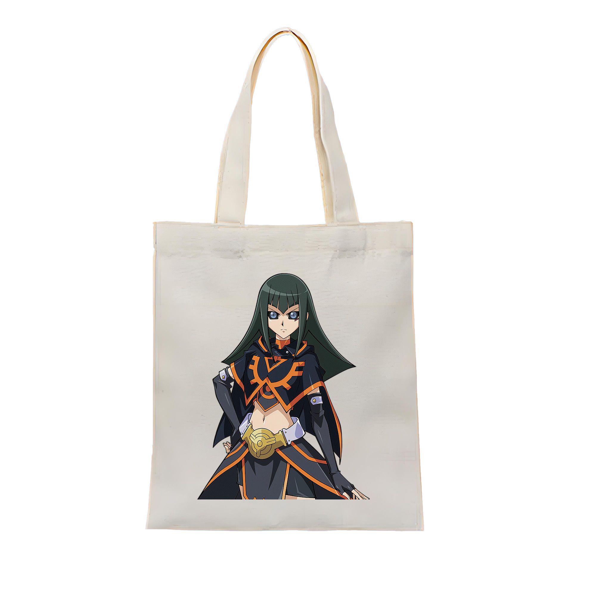 （画像用） 遊☆戯☆王 Yu-Gi-Oh! 縦型キャンバス生地手提げバッグ　トートバッグ