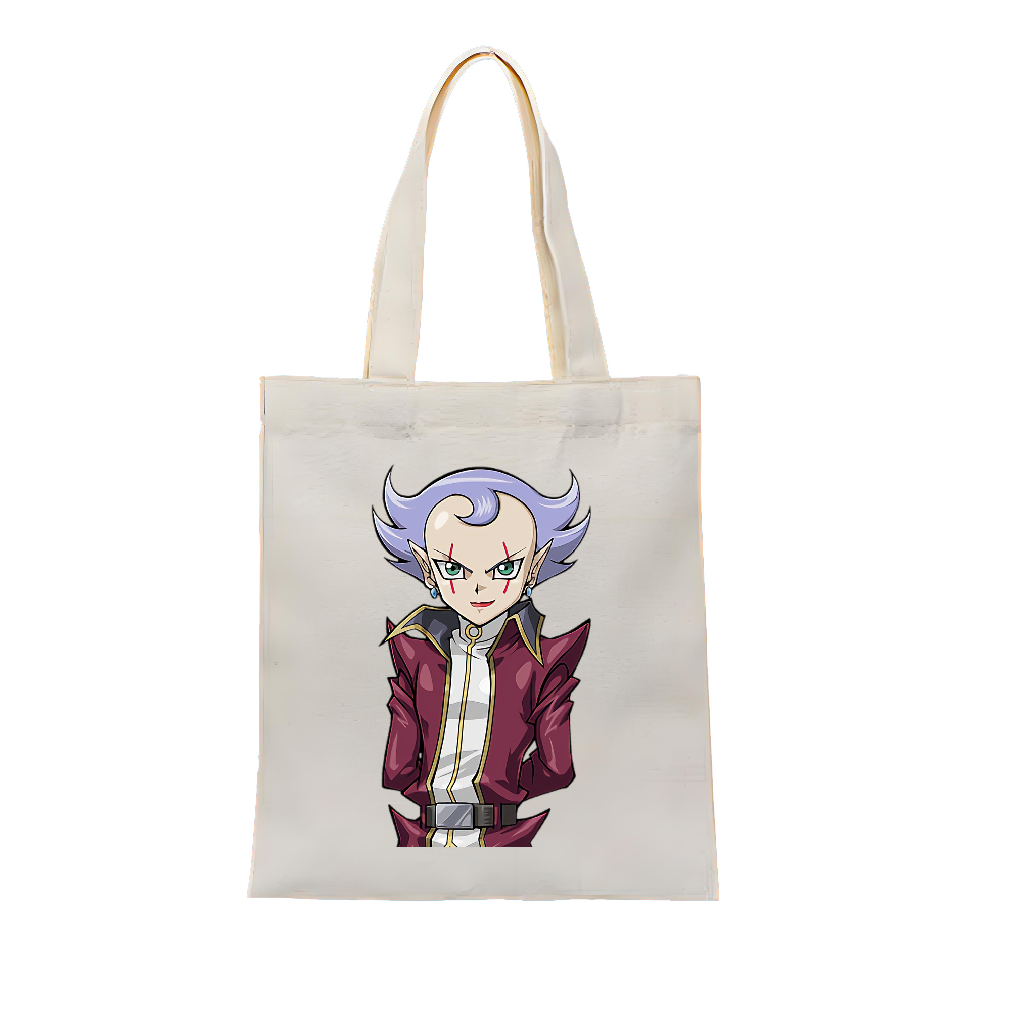 （画像用） 遊☆戯☆王 Yu-Gi-Oh! 縦型キャンバス生地手提げバッグ　トートバッグ