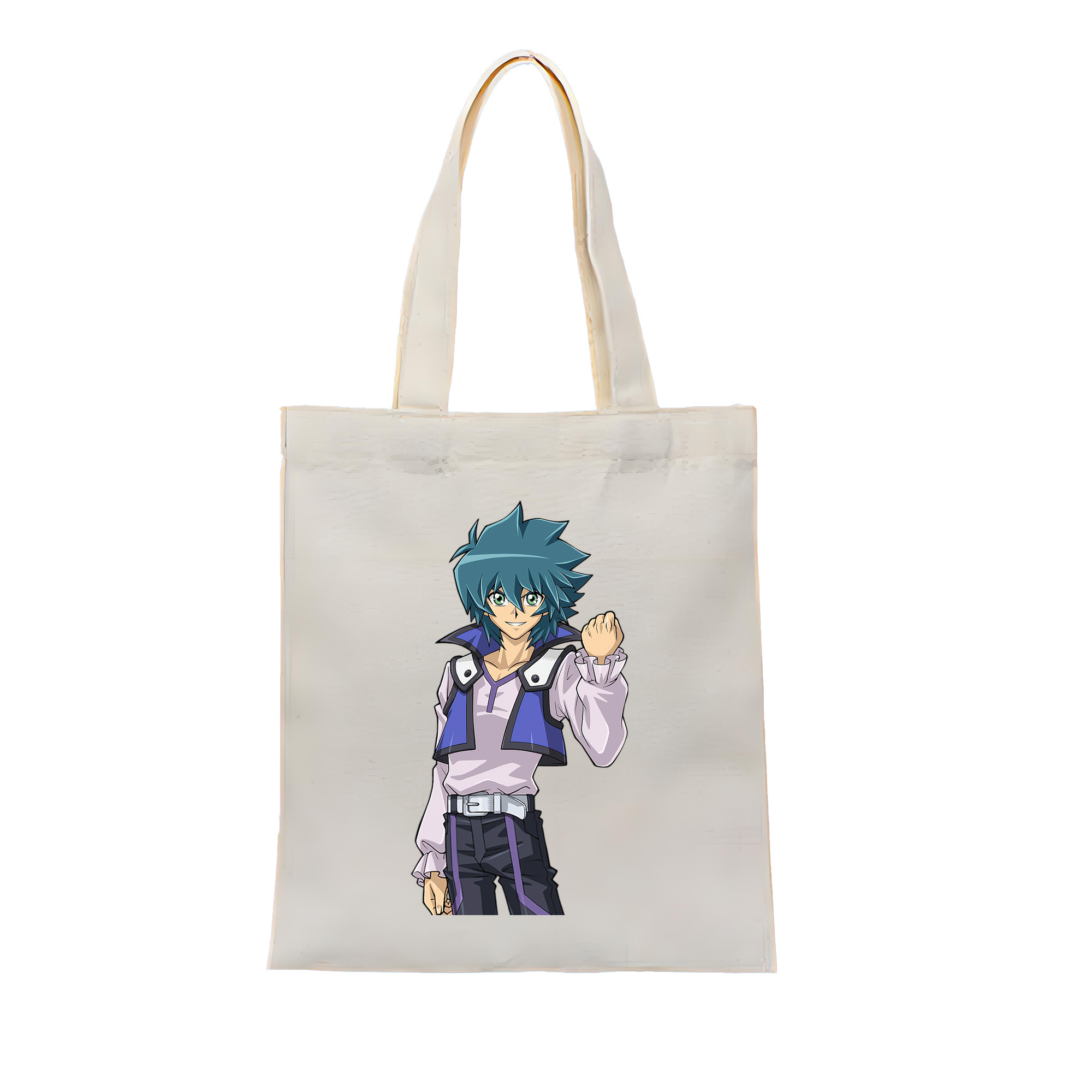 （画像用） 遊☆戯☆王 Yu-Gi-Oh! 縦型キャンバス生地手提げバッグ　トートバッグ