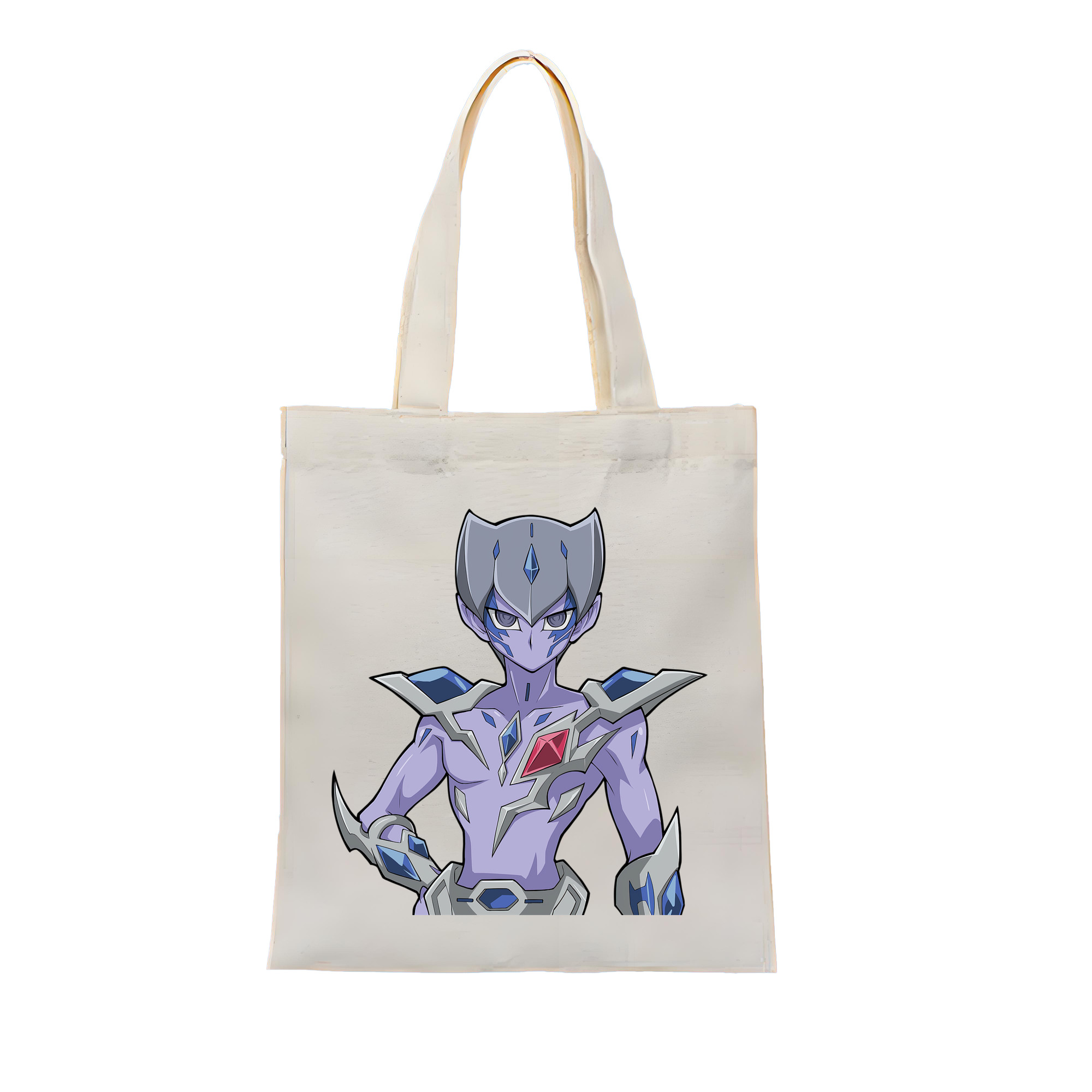 （画像用） 遊☆戯☆王 Yu-Gi-Oh! 縦型キャンバス生地手提げバッグ　トートバッグ