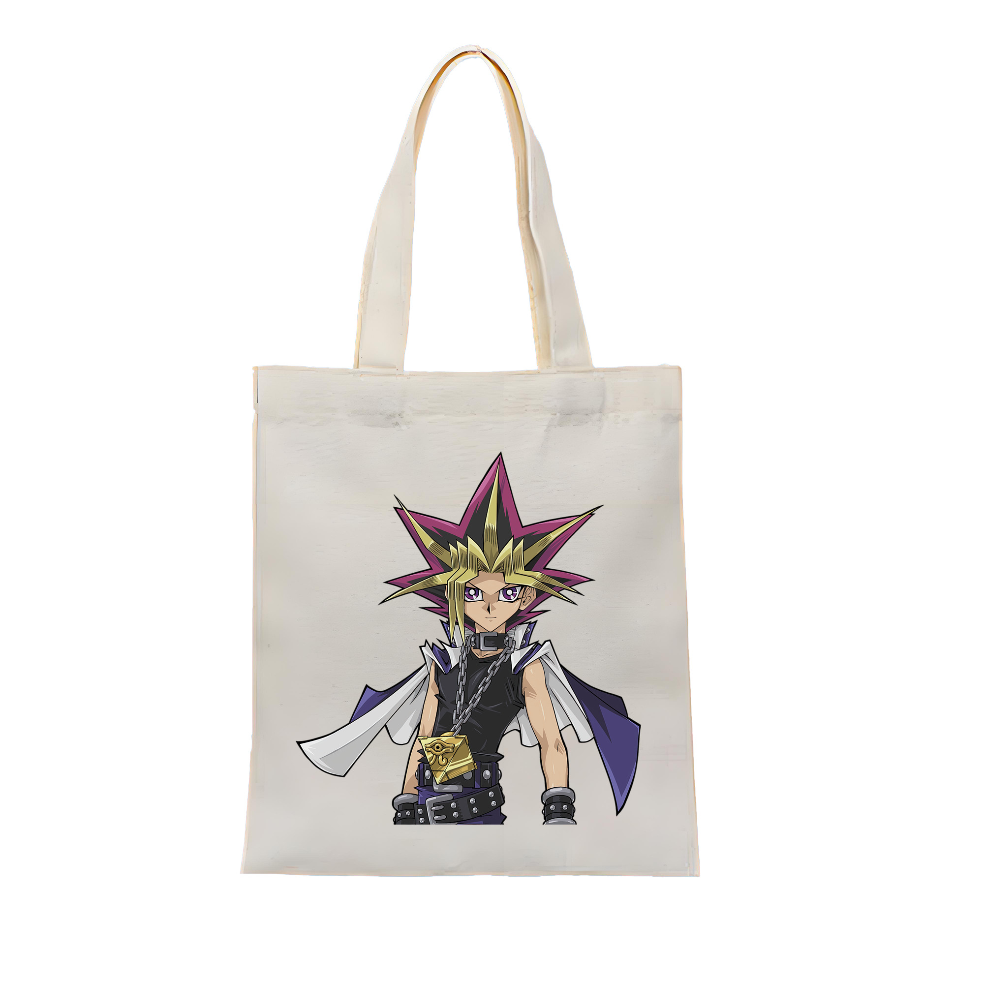 （画像用） 遊☆戯☆王 Yu-Gi-Oh! 縦型キャンバス生地手提げバッグ　トートバッグ