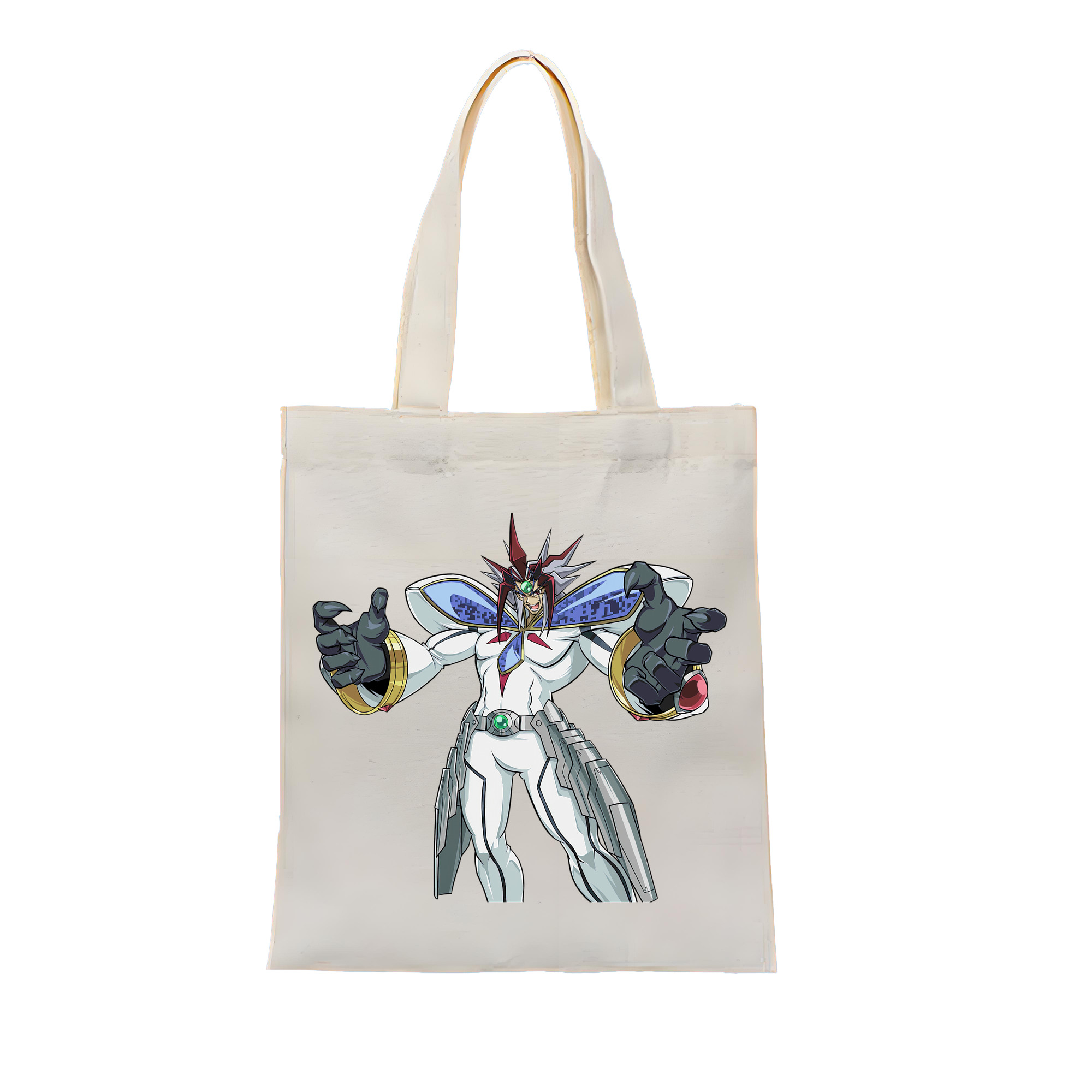 （画像用） 遊☆戯☆王 Yu-Gi-Oh! 縦型キャンバス生地手提げバッグ　トートバッグ