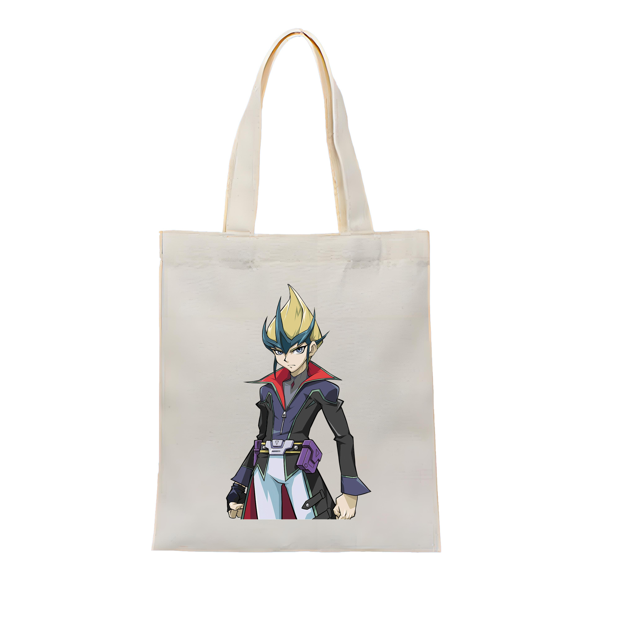 （画像用） 遊☆戯☆王 Yu-Gi-Oh! 縦型キャンバス生地手提げバッグ　トートバッグ