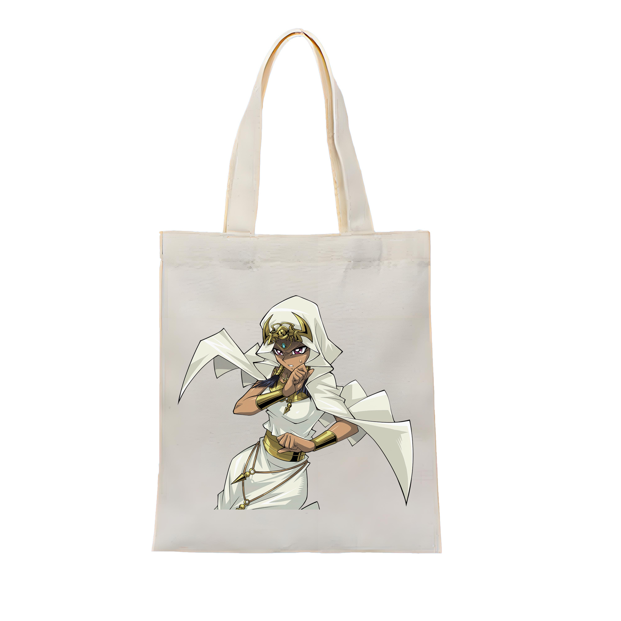 （画像用） 遊☆戯☆王 Yu-Gi-Oh! 縦型キャンバス生地手提げバッグ　トートバッグ