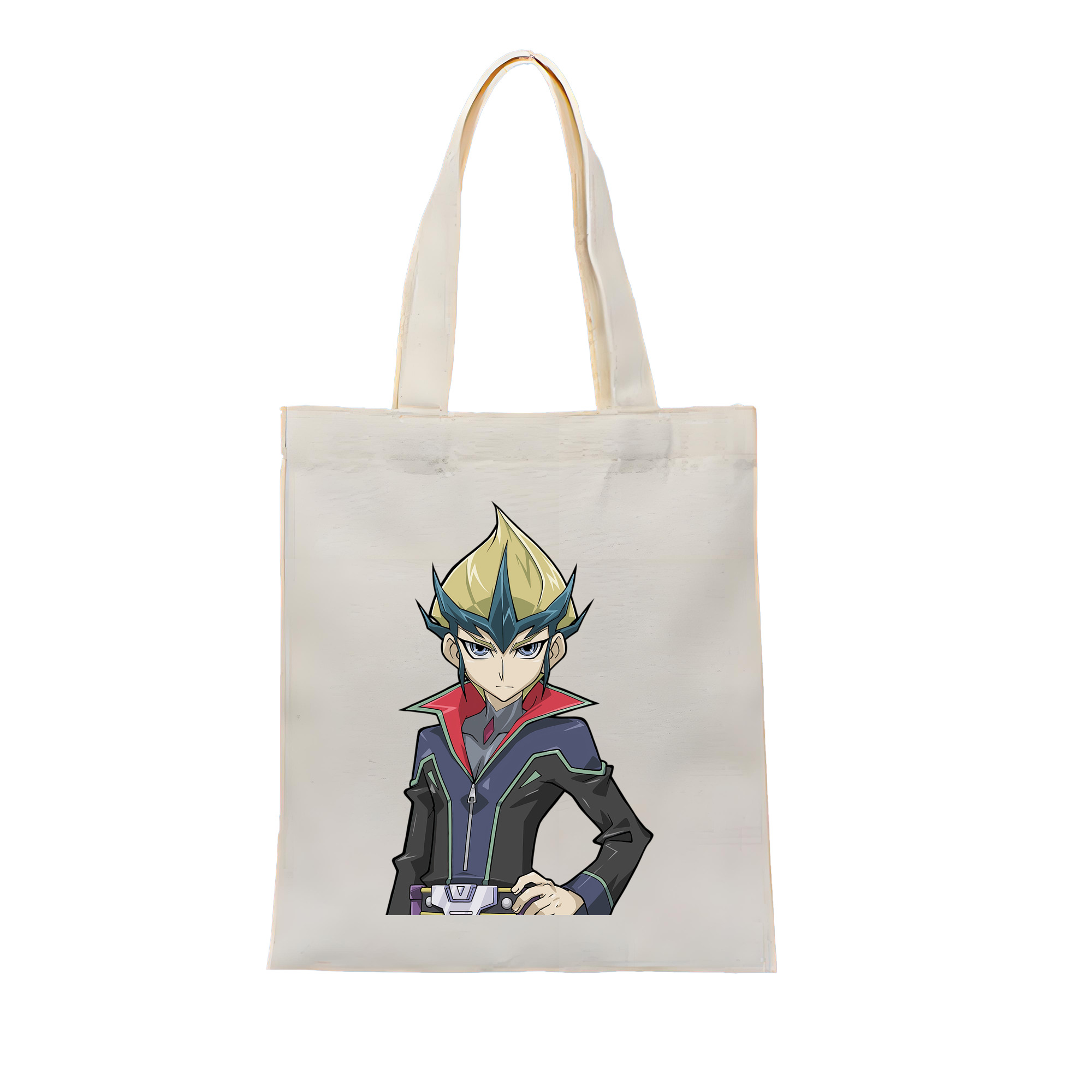 （画像用） 遊☆戯☆王 Yu-Gi-Oh! 縦型キャンバス生地手提げバッグ　トートバッグ