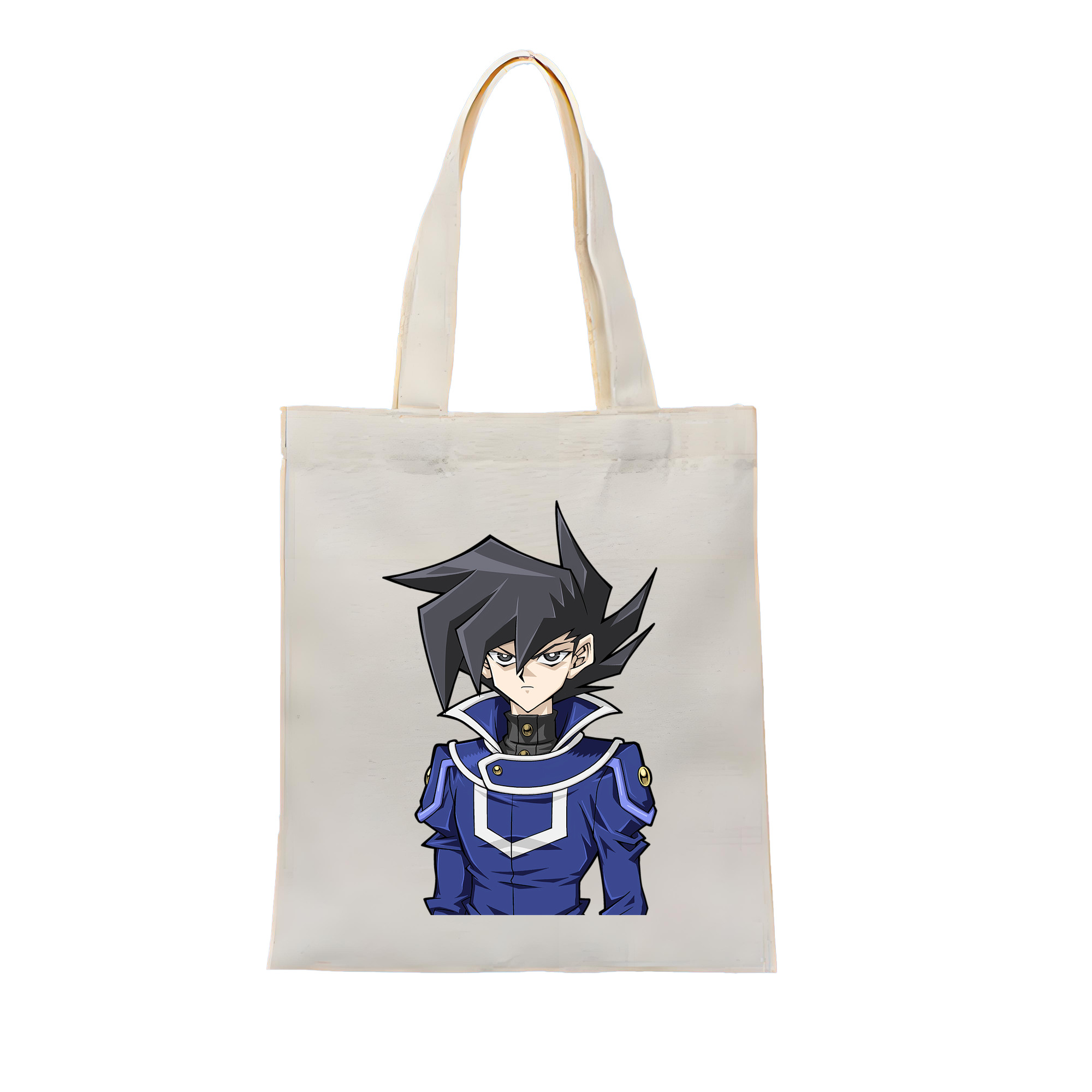 （画像用） 遊☆戯☆王 Yu-Gi-Oh! 縦型キャンバス生地手提げバッグ　トートバッグ